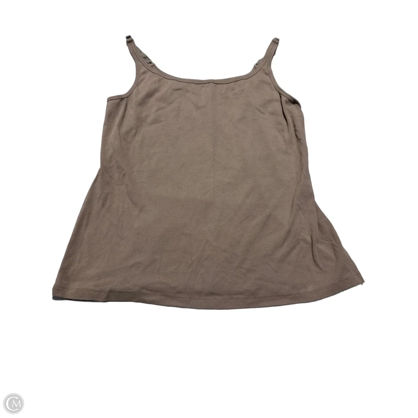Tank Top By Ruff Hewn In Tan, Size: 3x