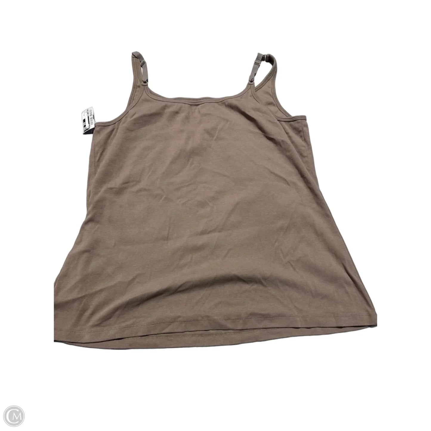 Tank Top By Ruff Hewn In Tan, Size: 3x
