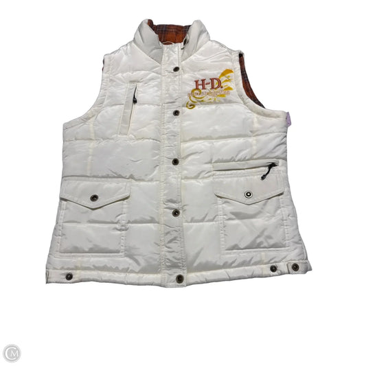 Vest Fleece By Harley Davidson In Tan, Size: M