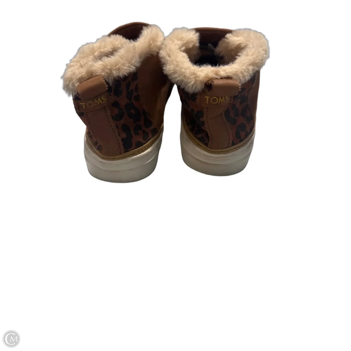 Boots Ankle Flats By Toms In Brown, Size: 6.5