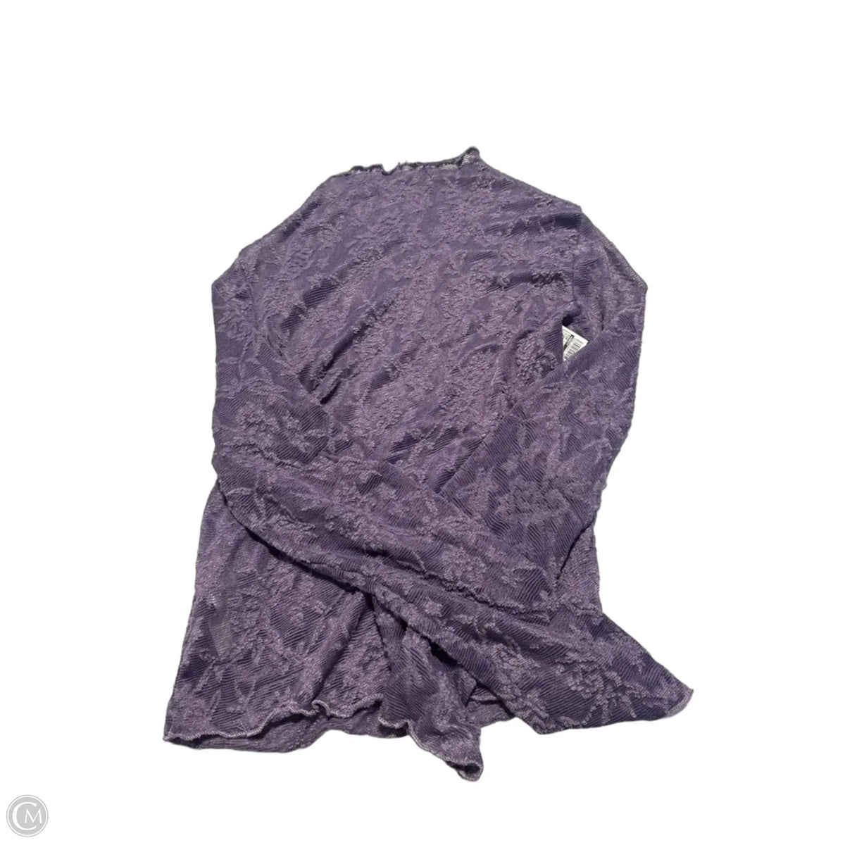 Top Long Sleeve By Dazy In Purple, Size: L