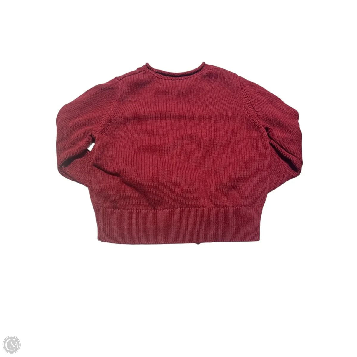 Sweater By Gap In Maroon, Size: S