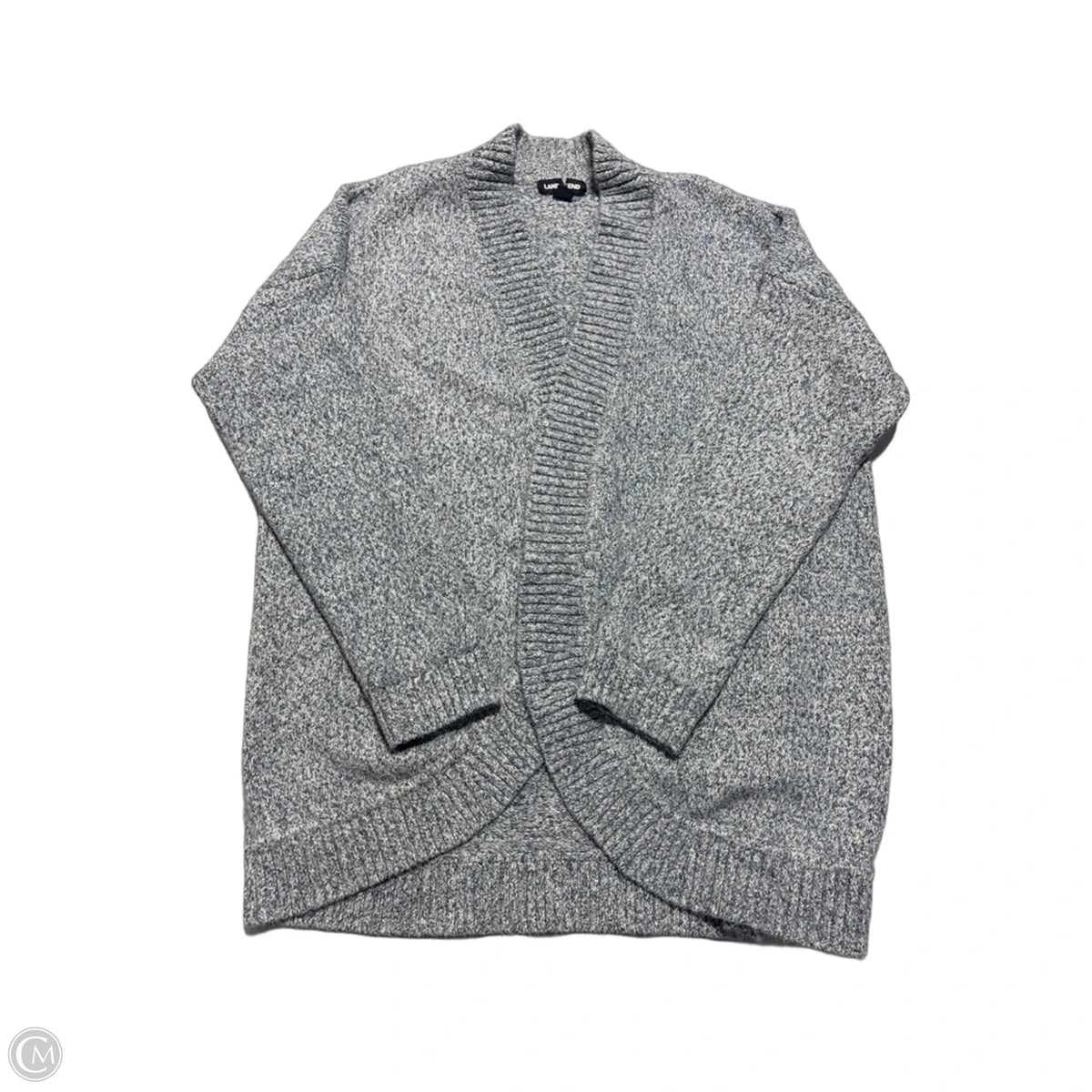 Cardigan By Lands End In Blue, Size: Xl