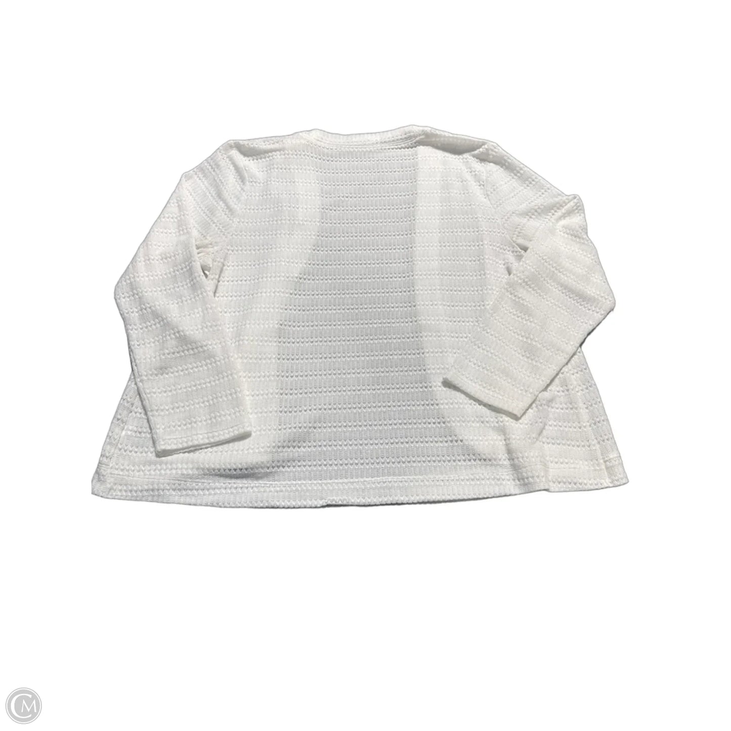 Sweater Cardigan By Maurices In White, Size: 1x