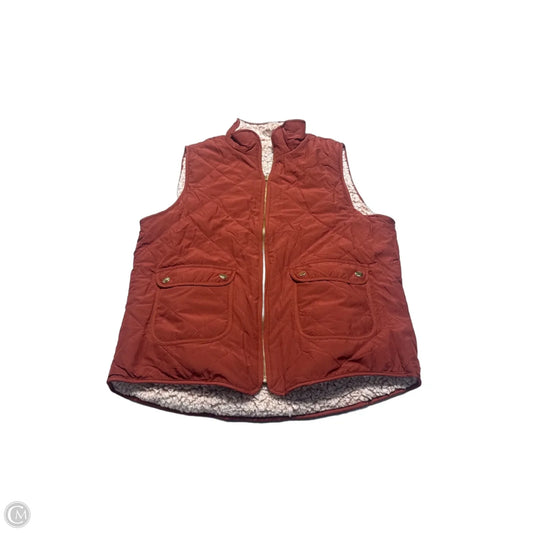 Vest Puffer & Quilted By Cmc In Red, Size: S