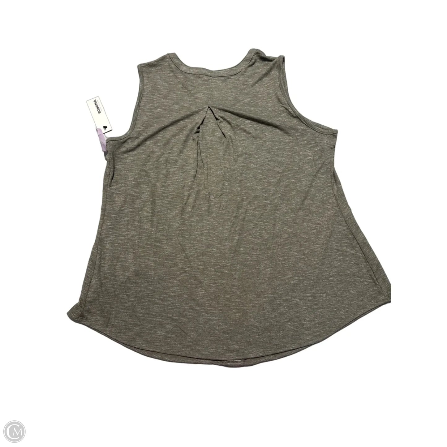 Tank Top By Sonoma In Green, Size: 1x