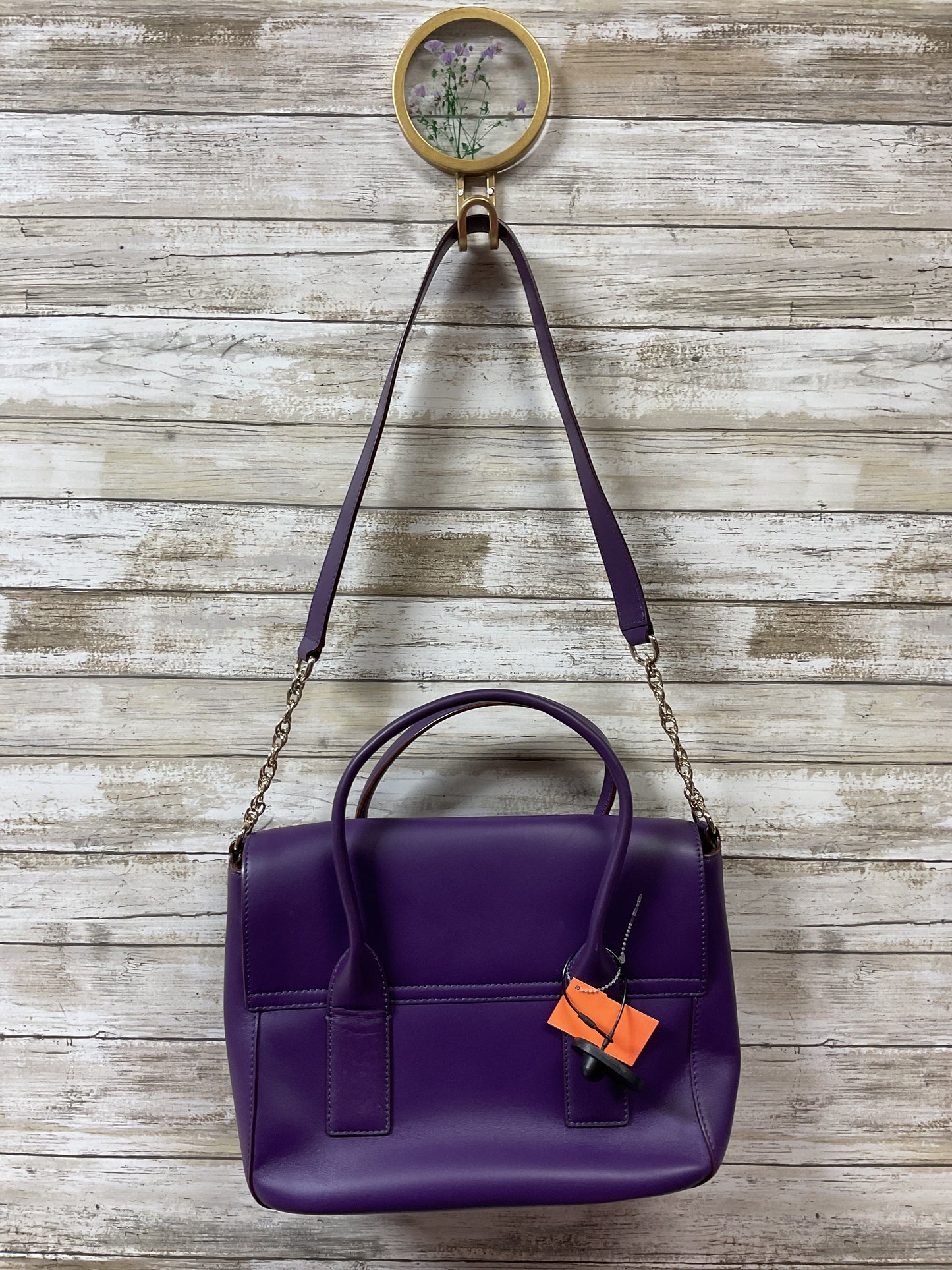 Handbag Designer By Kate Spade In Purple, Size:Medium
