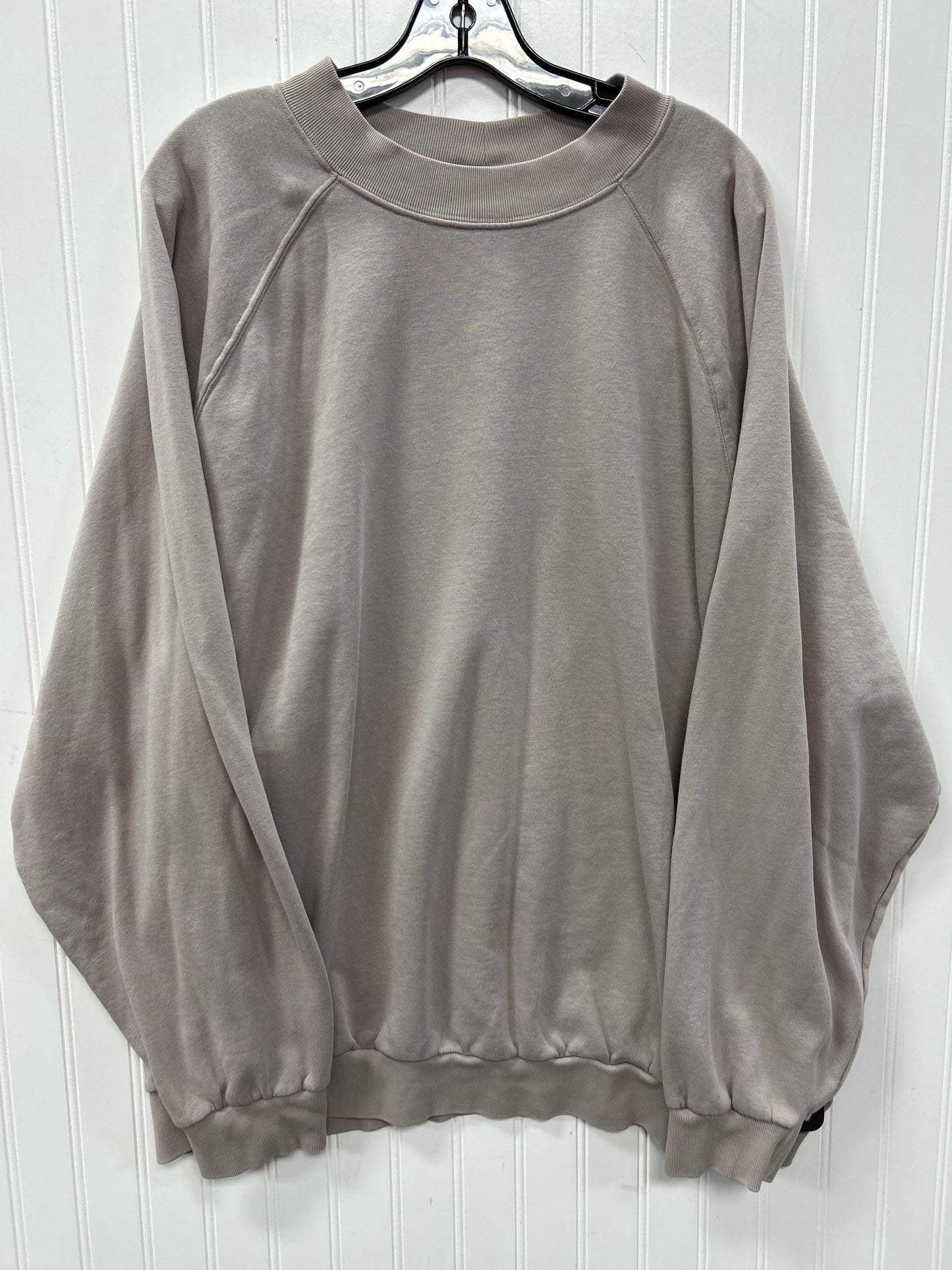 Top Ls By Gap In Taupe, Size:L