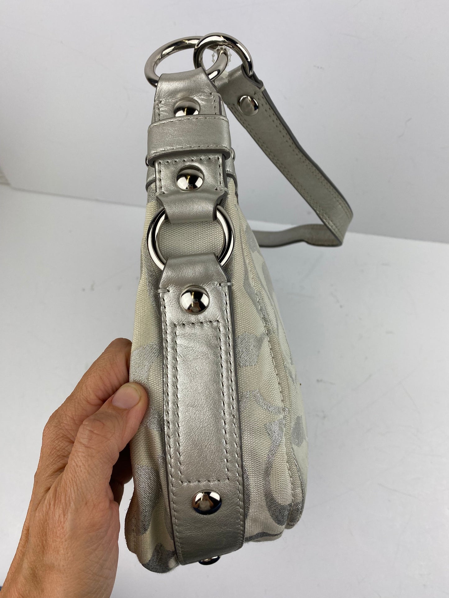 Handbag Designer By Coach, Size: Medium