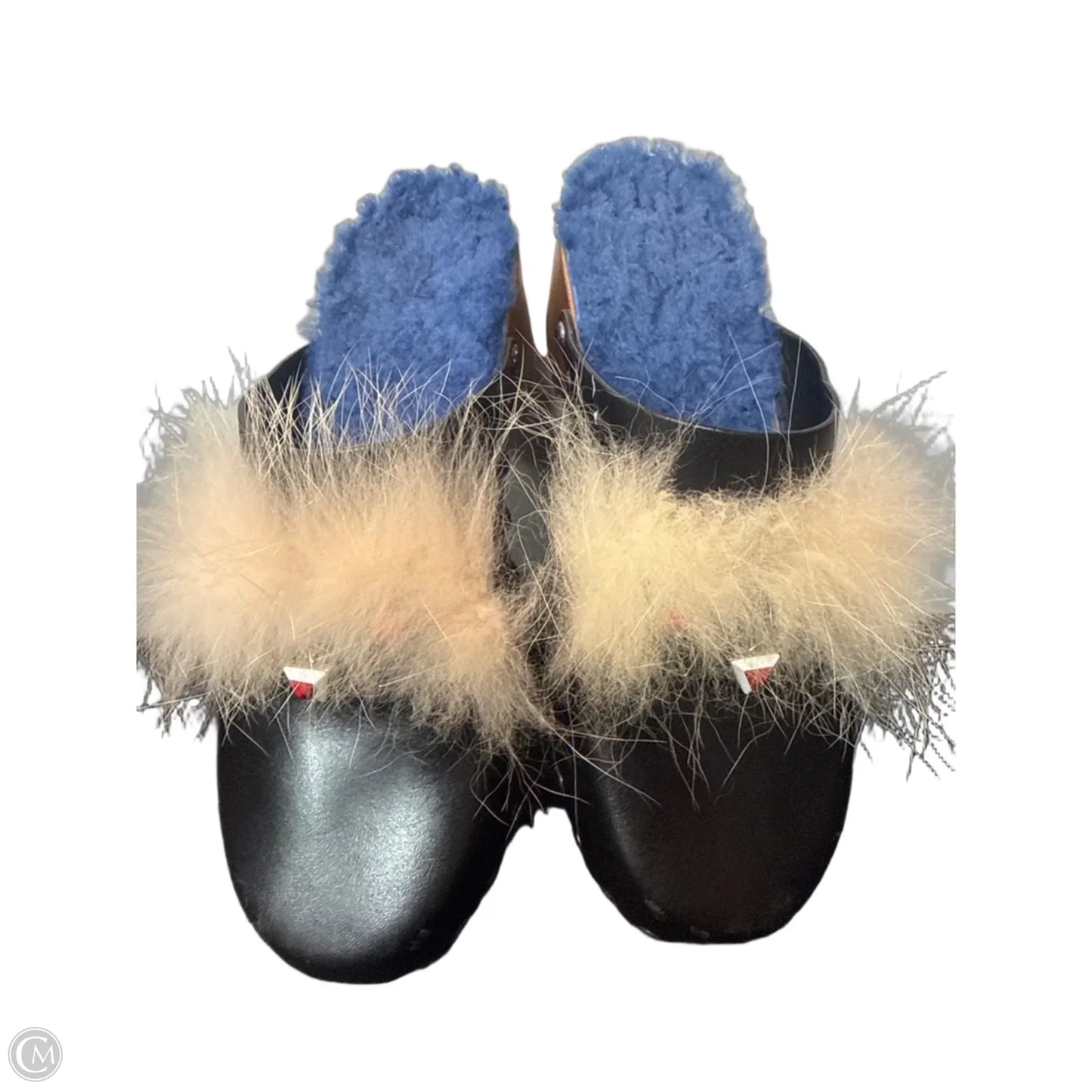 Shoes Luxury Designer By Fendi In Black, Size: 6.5
