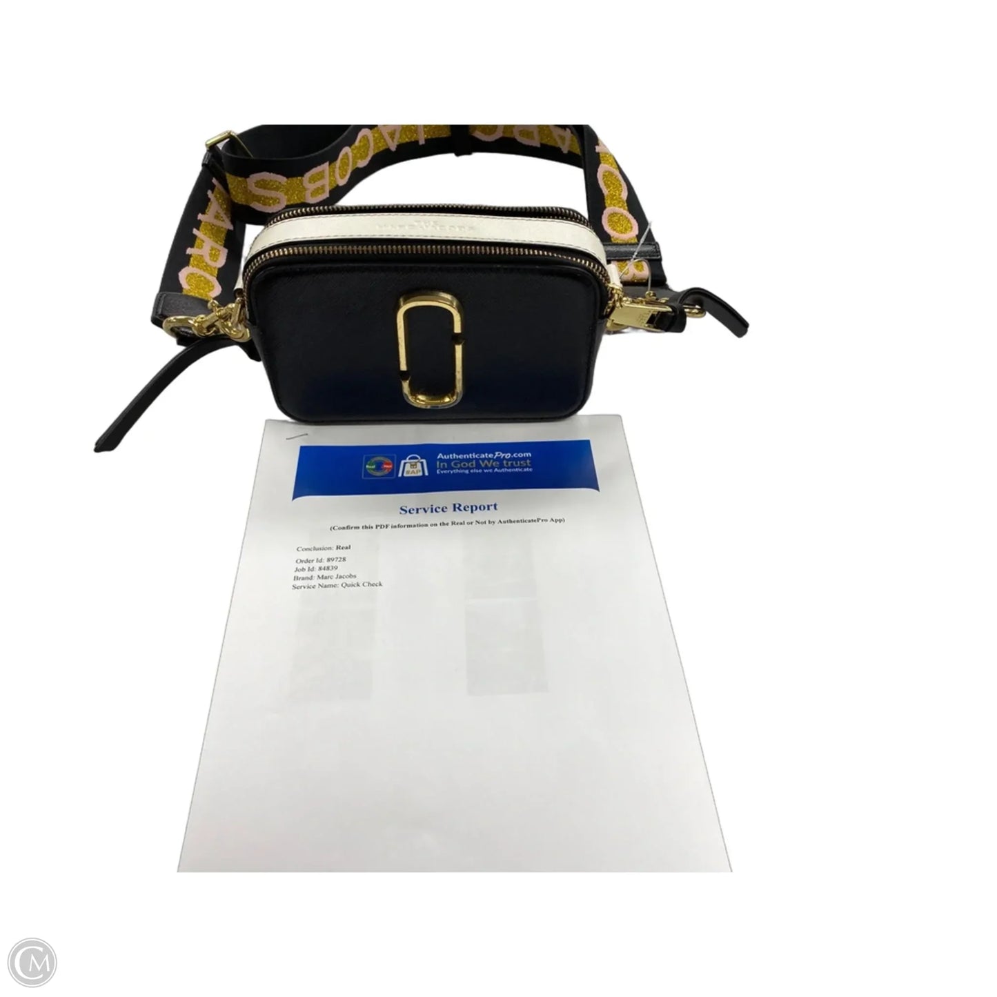 Crossbody Luxury Designer By Marc Jacobs, Size: Small