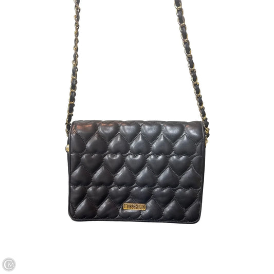 Handbag Luxury Designer By Moschino, Size: Medium