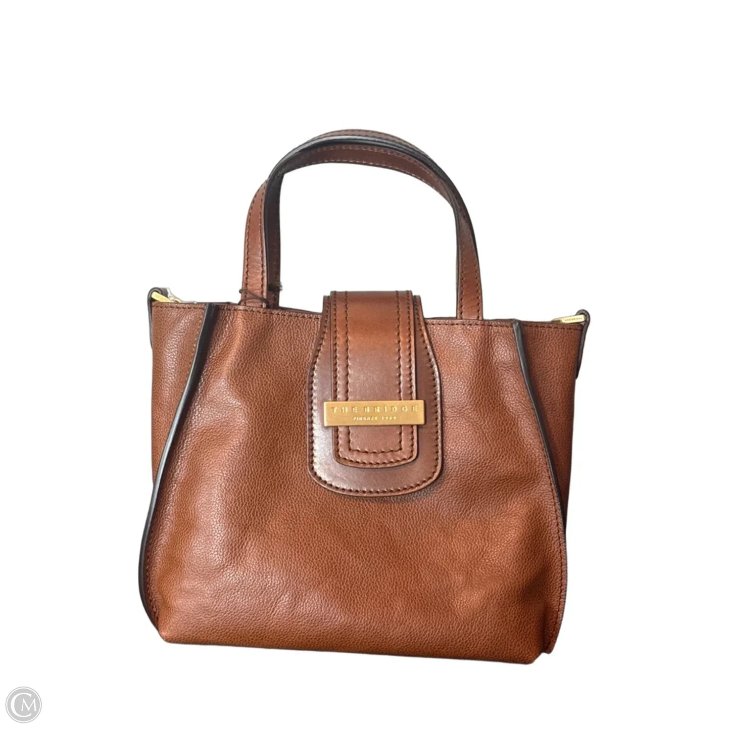 Crossbody Leather By Cma, Size: Medium