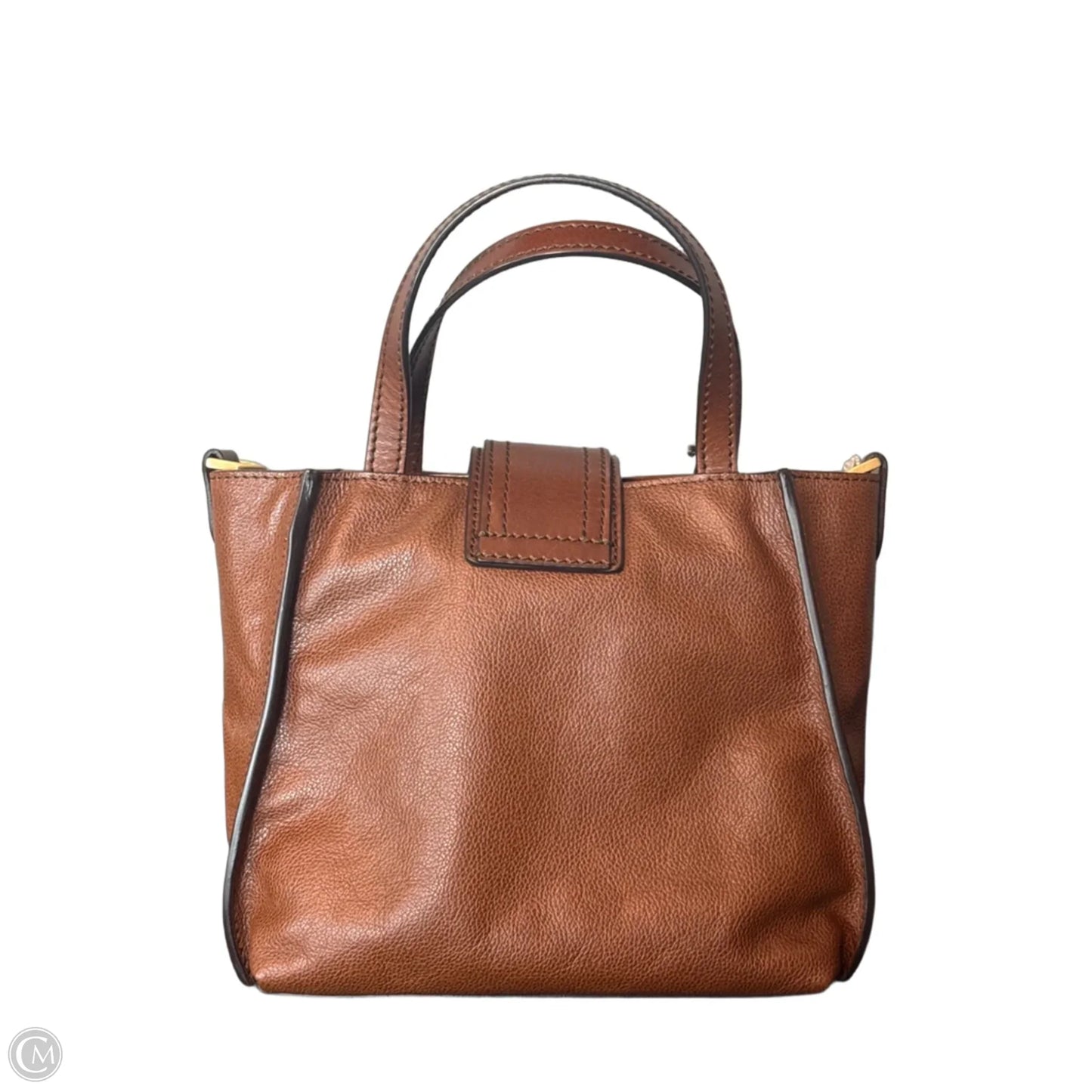 Crossbody Leather By Cma, Size: Medium