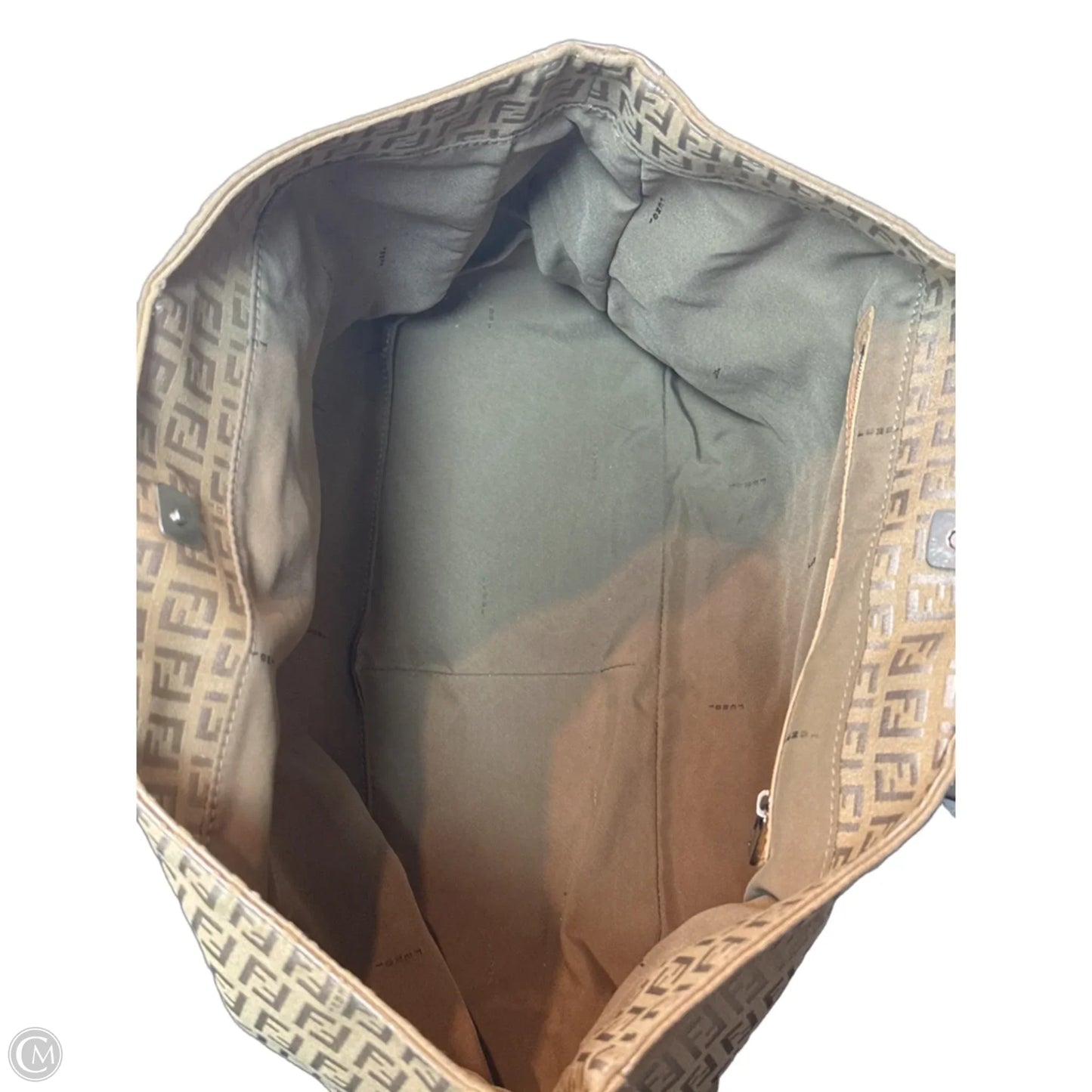 Tote Luxury Designer By Fendi, Size: Large