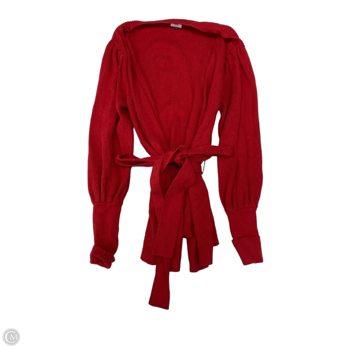 Sweater Cardigan By Cabi In Red, Size: S