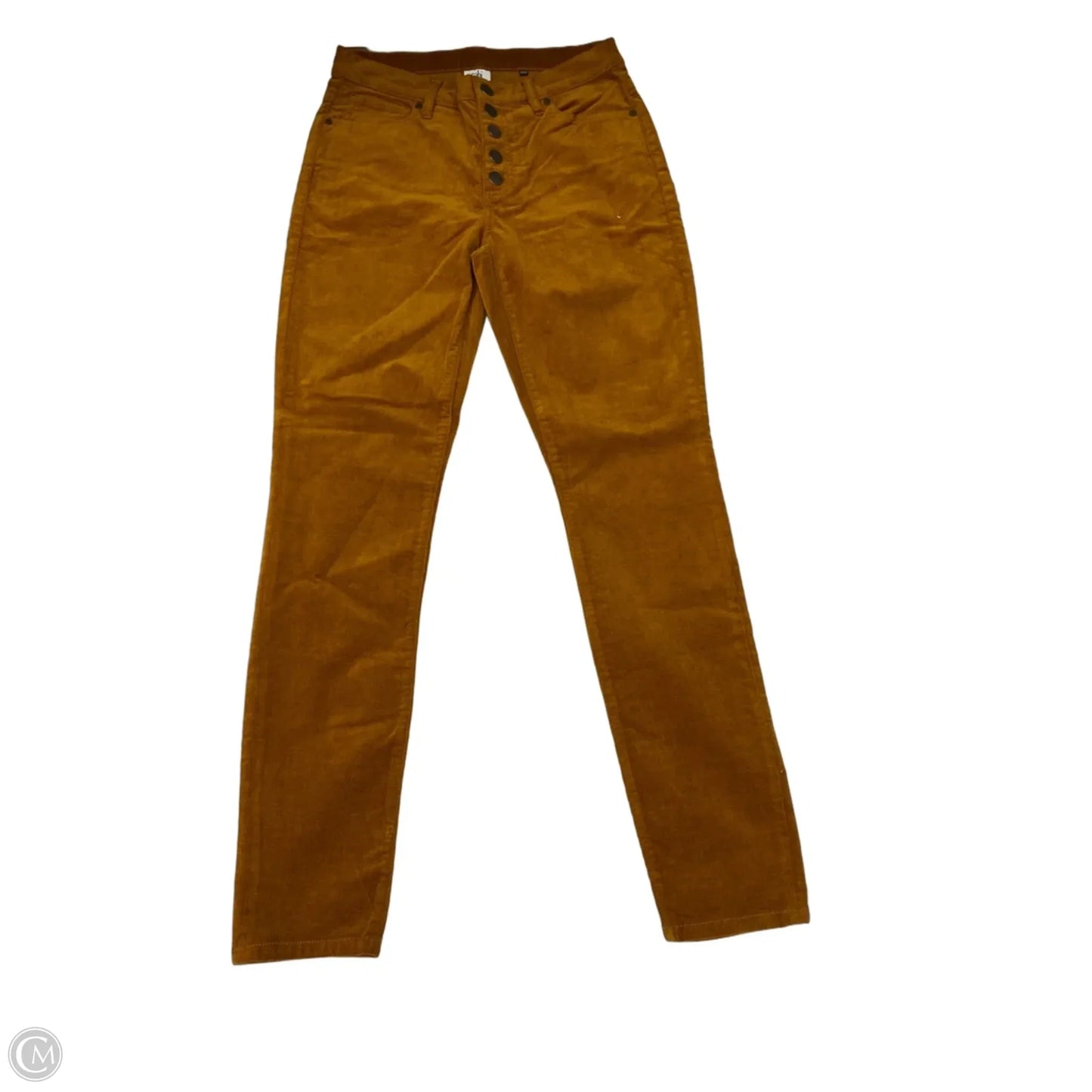 Pants Corduroy By Cabi In Gold, Size: 6