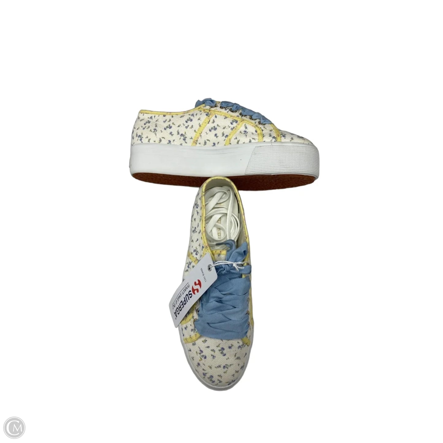 Shoes Sneakers By Superga In Floral Print, Size: 8.5