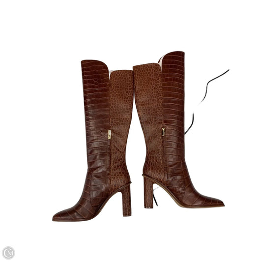 Boots Knee Heels By Vince Camuto In Brown, Size: 9