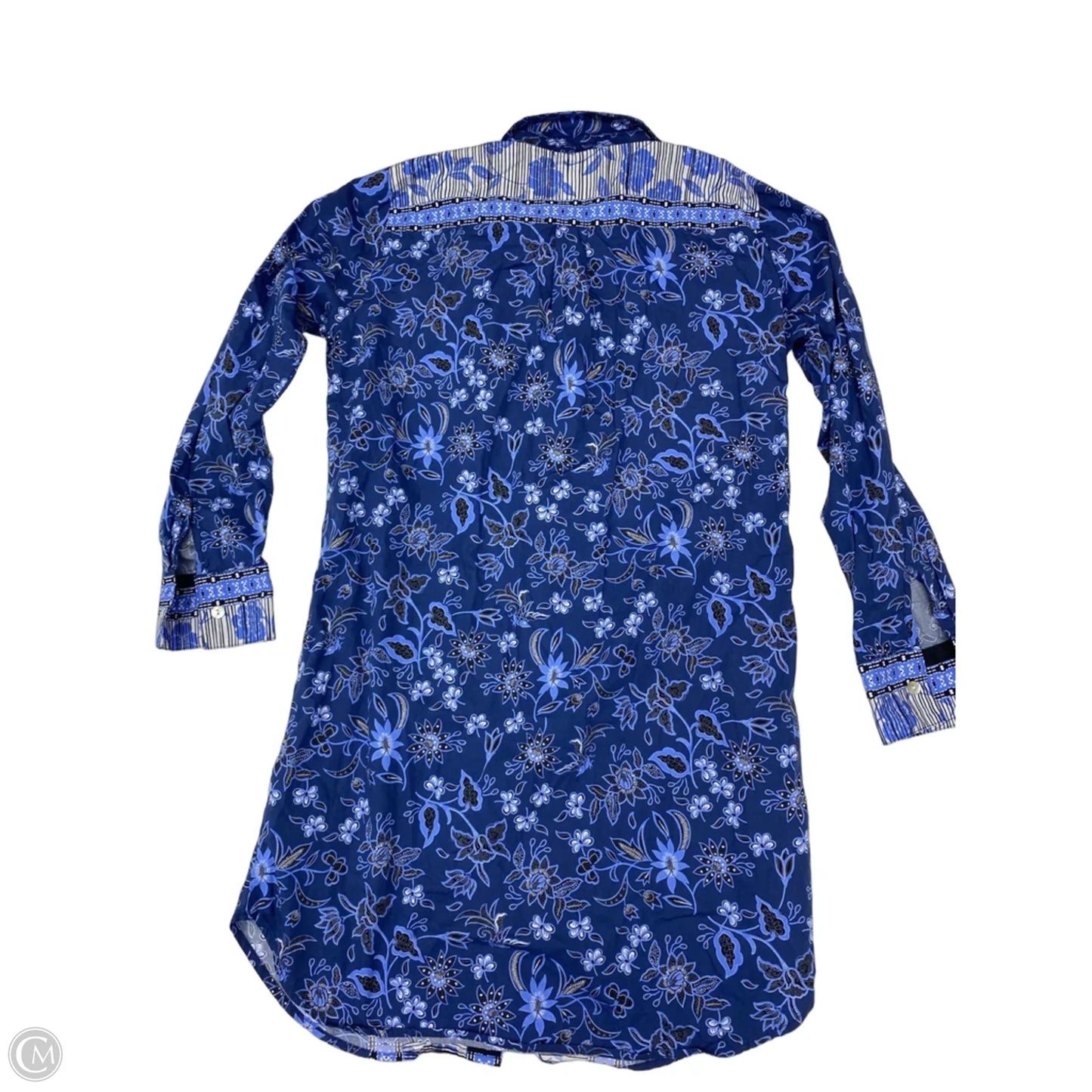 Dress Casual Short By Karen Kane In Black & Blue, Size: S