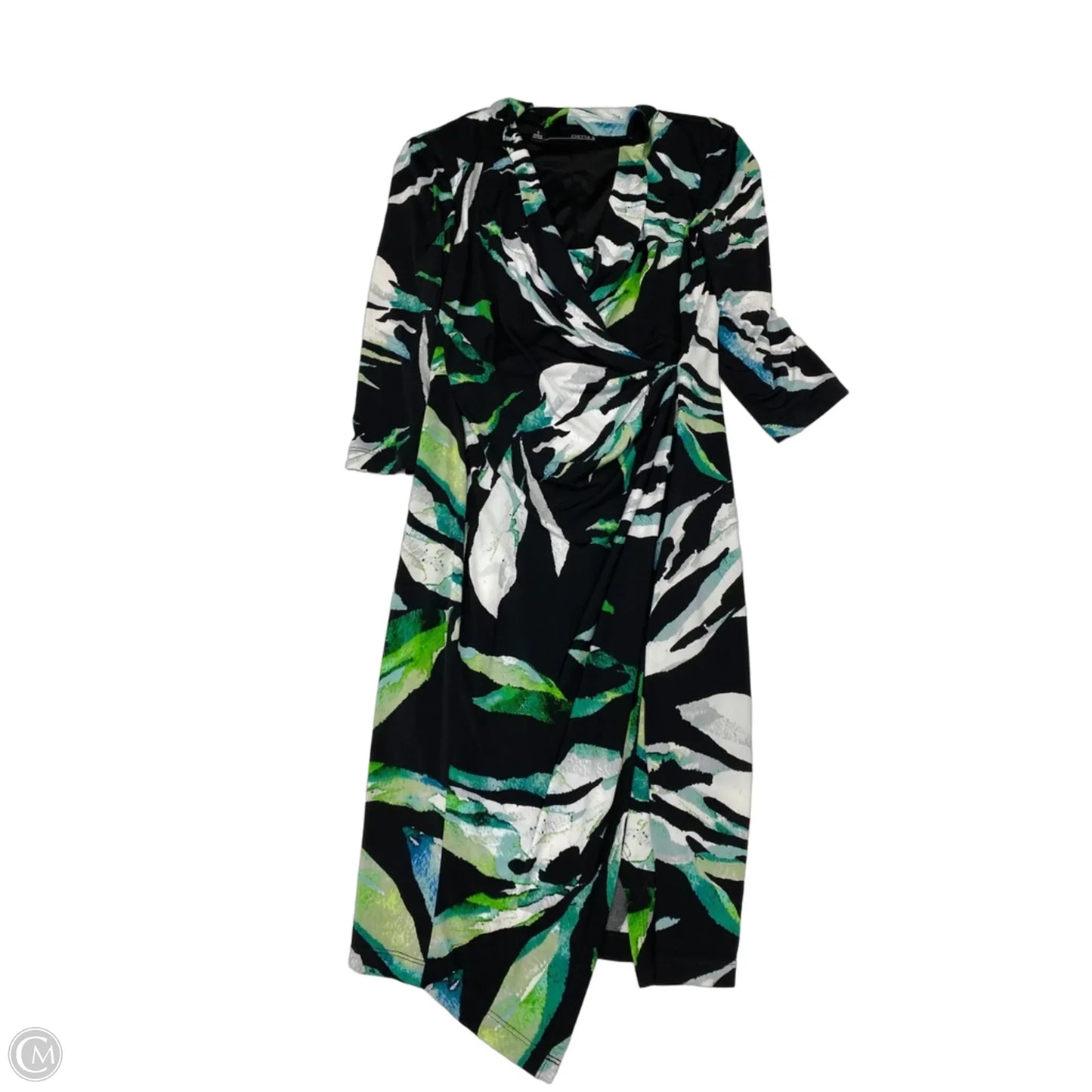 Dress Work By Clothes Mentor In Tropical Print, Size: 2