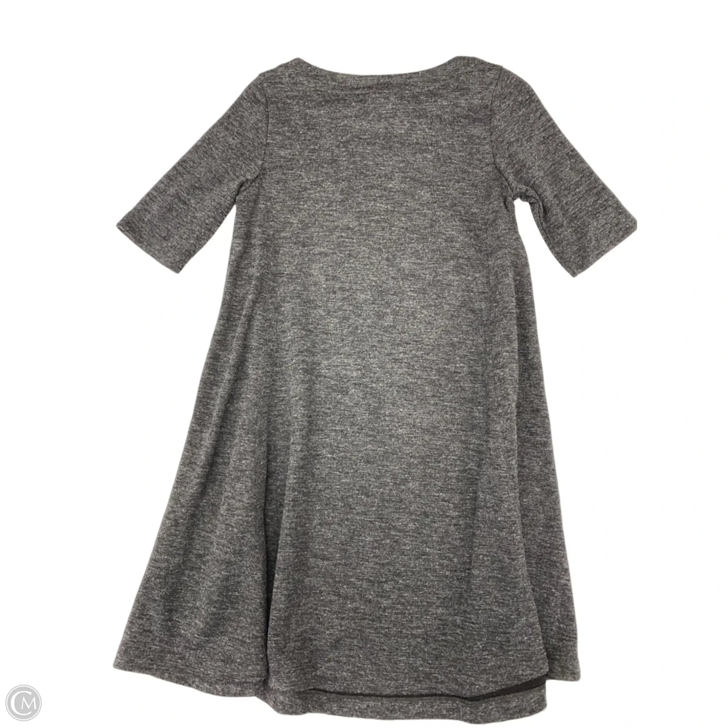Dress Work By Adrienne Vittadini In Grey, Size: S