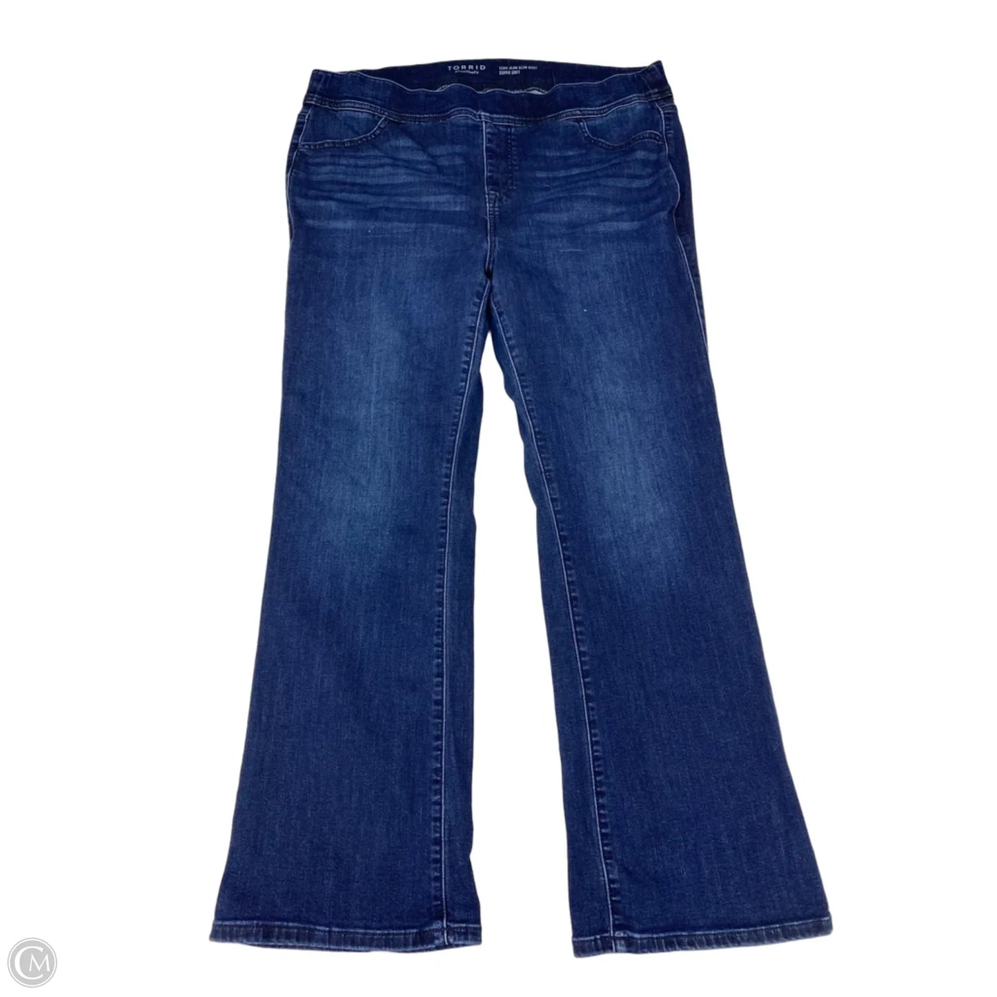 Jeans Boot Cut By Torrid In Blue Denim, Size: 2x