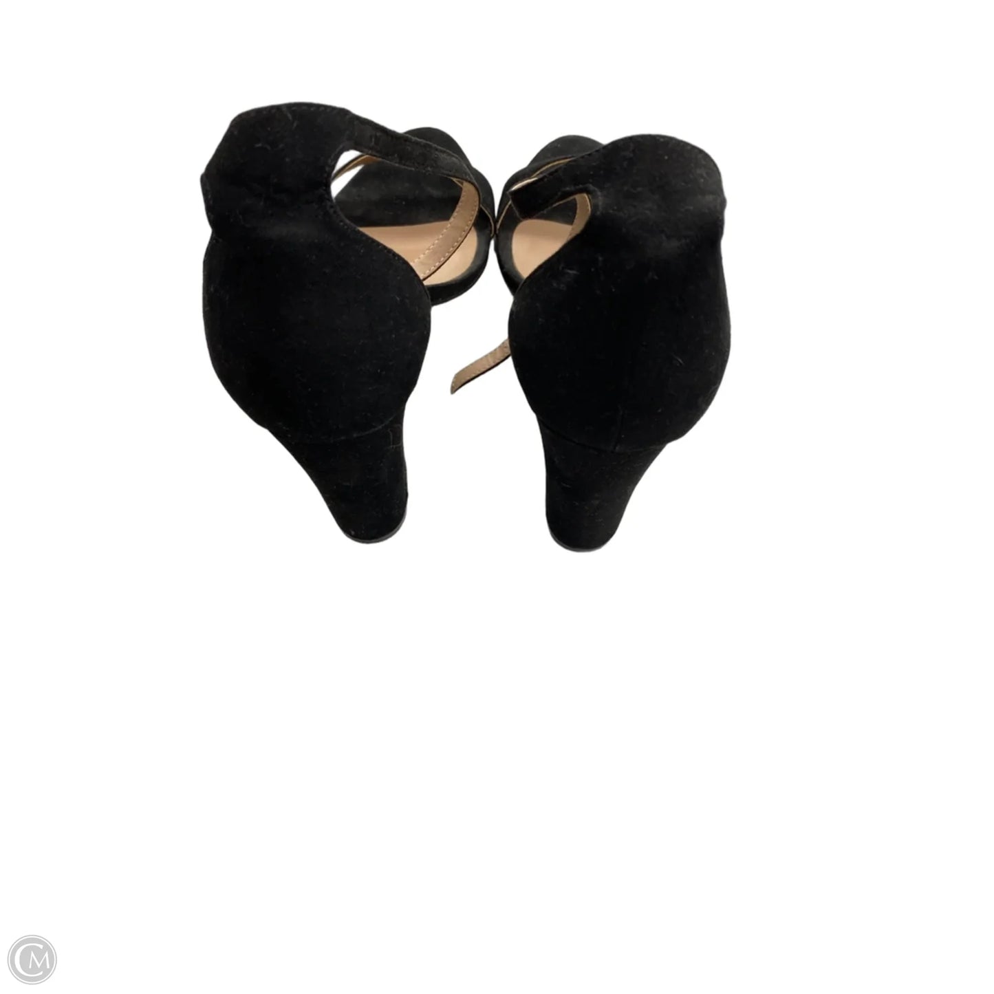 Sandals Heels Block By Steve Madden In Black, Size: 9