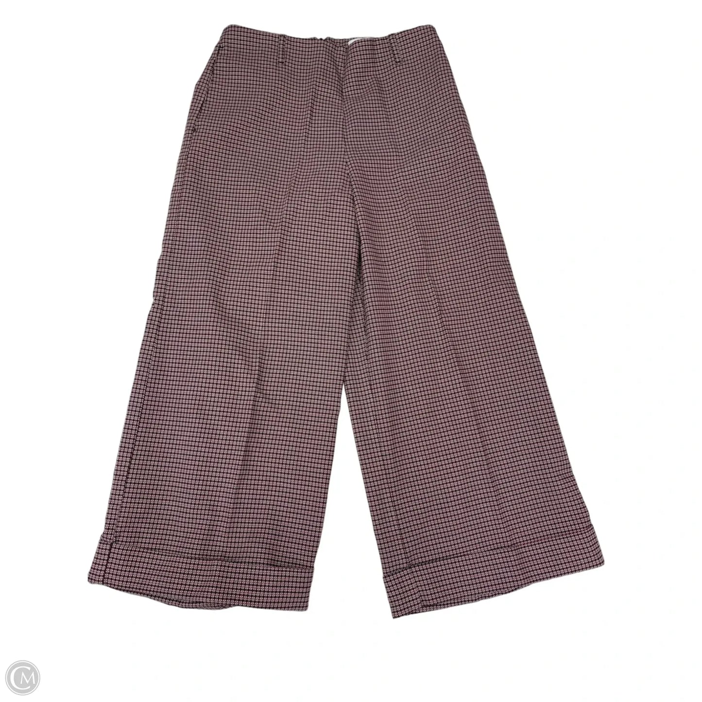 Pants Cropped By Clothes Mentor In Black & Red, Size: 6