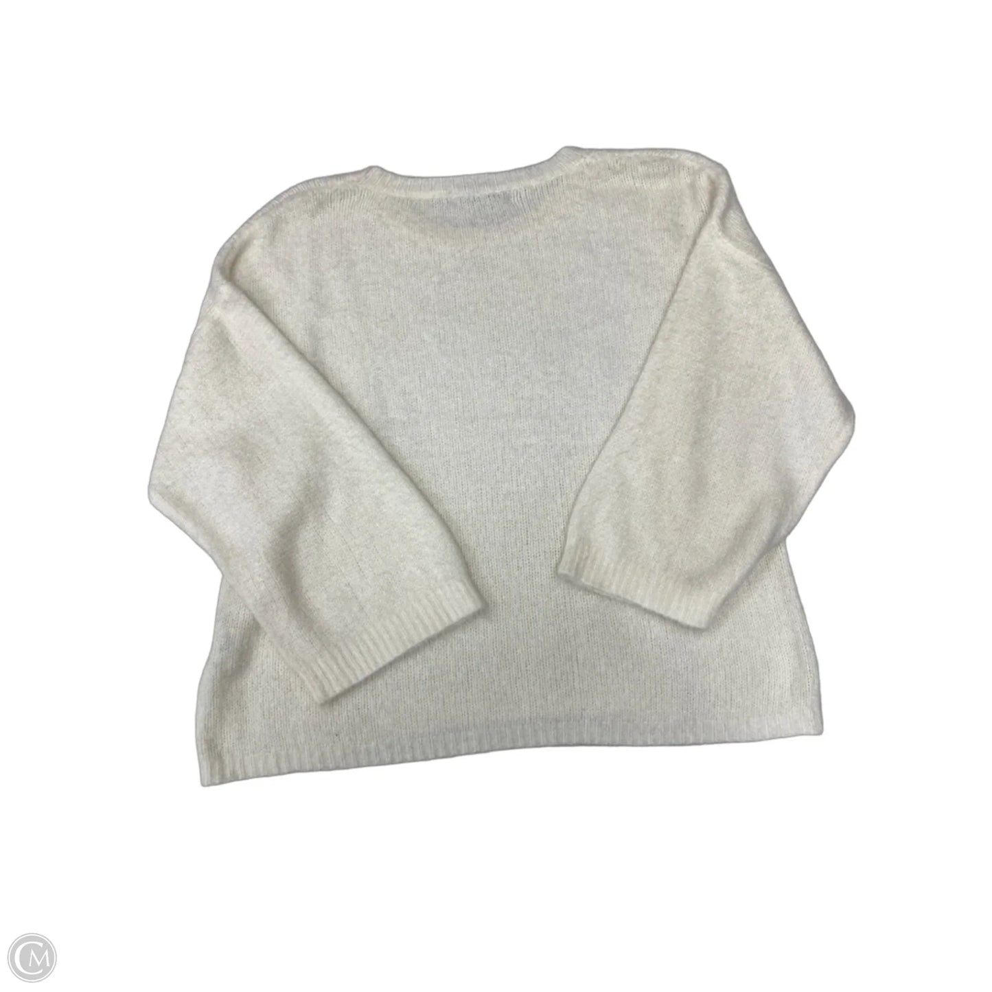 Sweater By Cme In Ivory, Size: M