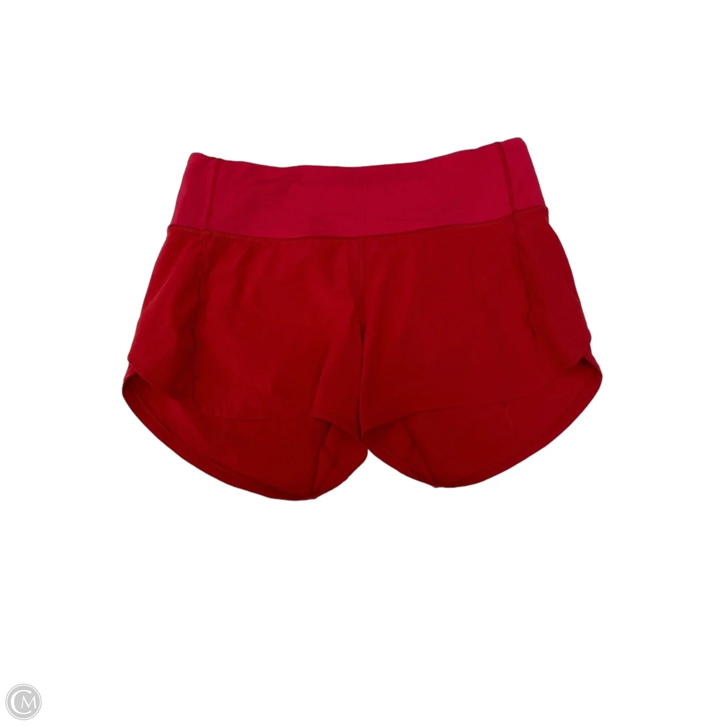Athletic Shorts By Lululemon In Red, Size: S