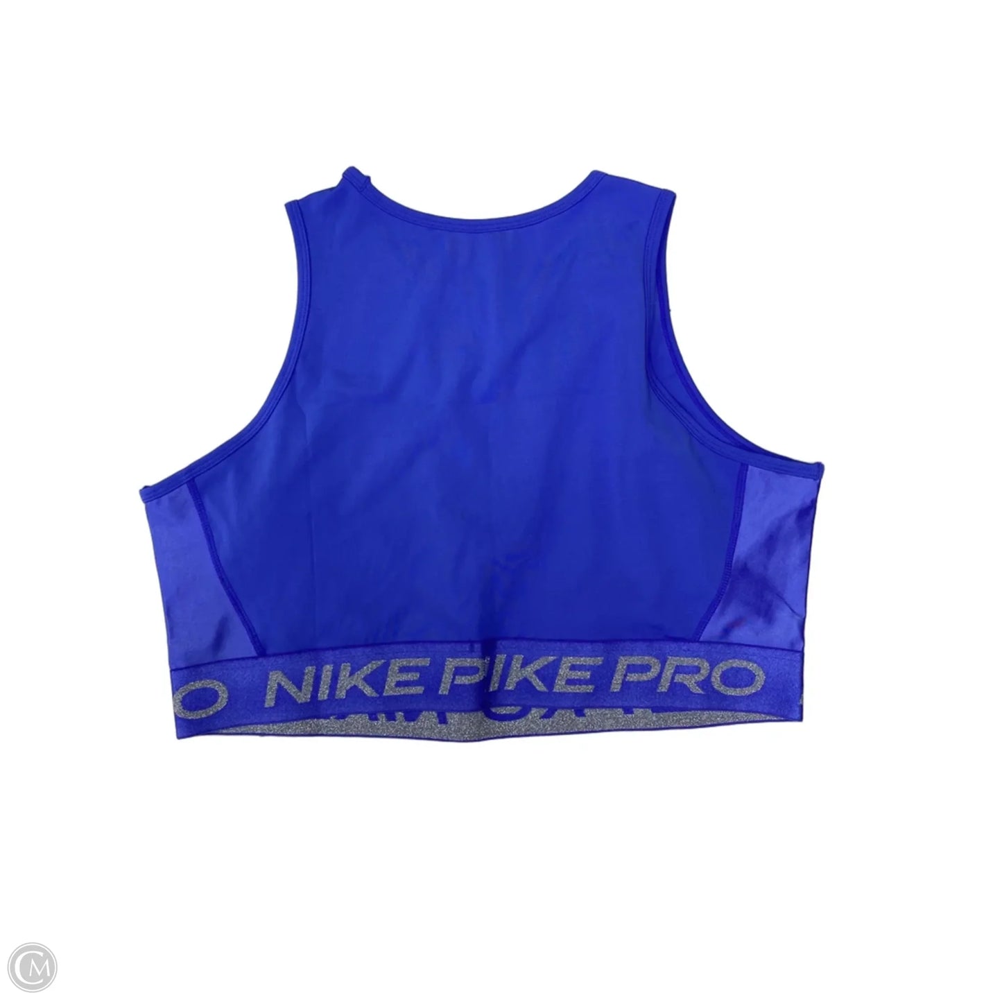 Athletic Bra By Nike Apparel In Blue, Size: Xl