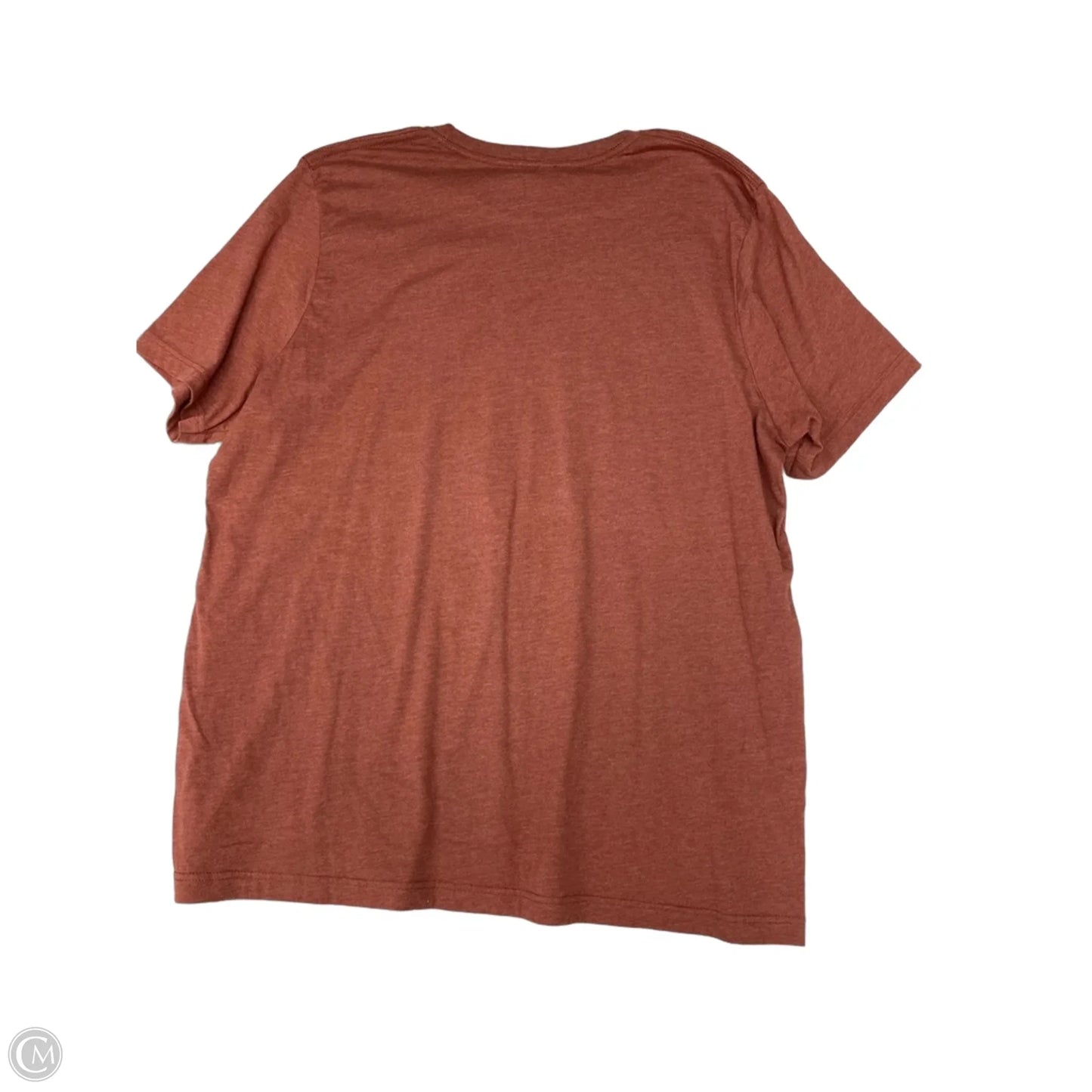 Top Short Sleeve By Bella + Canvas In Red, Size: 2x