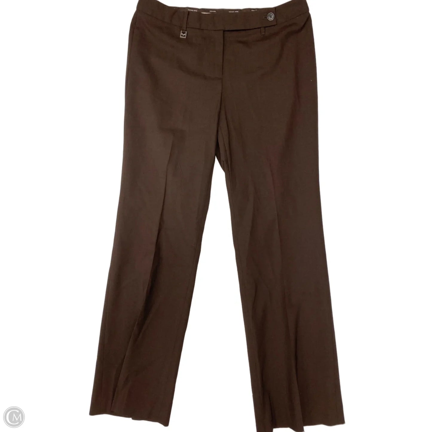 Pants Designer By Michael Kors In Brown, Size: 8