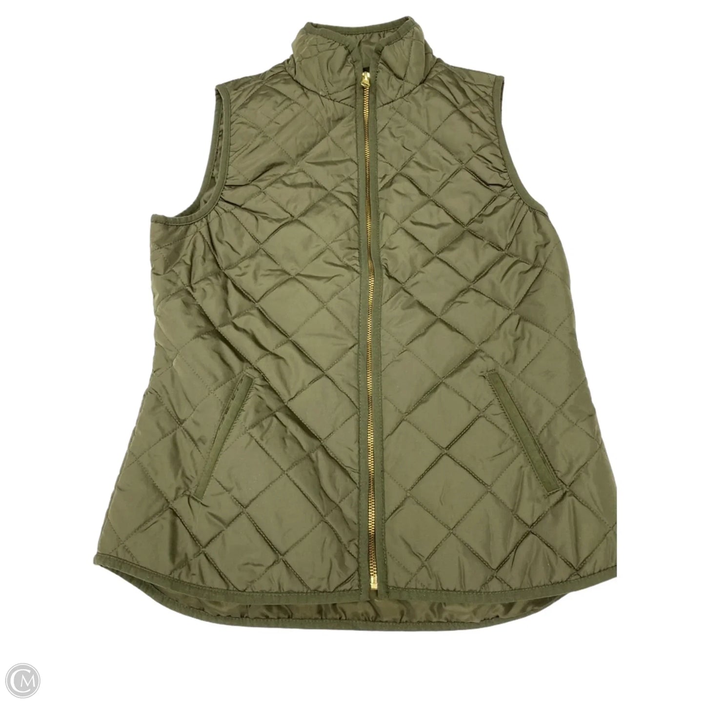 Vest Puffer & Quilted By Old Navy In Green, Size: S