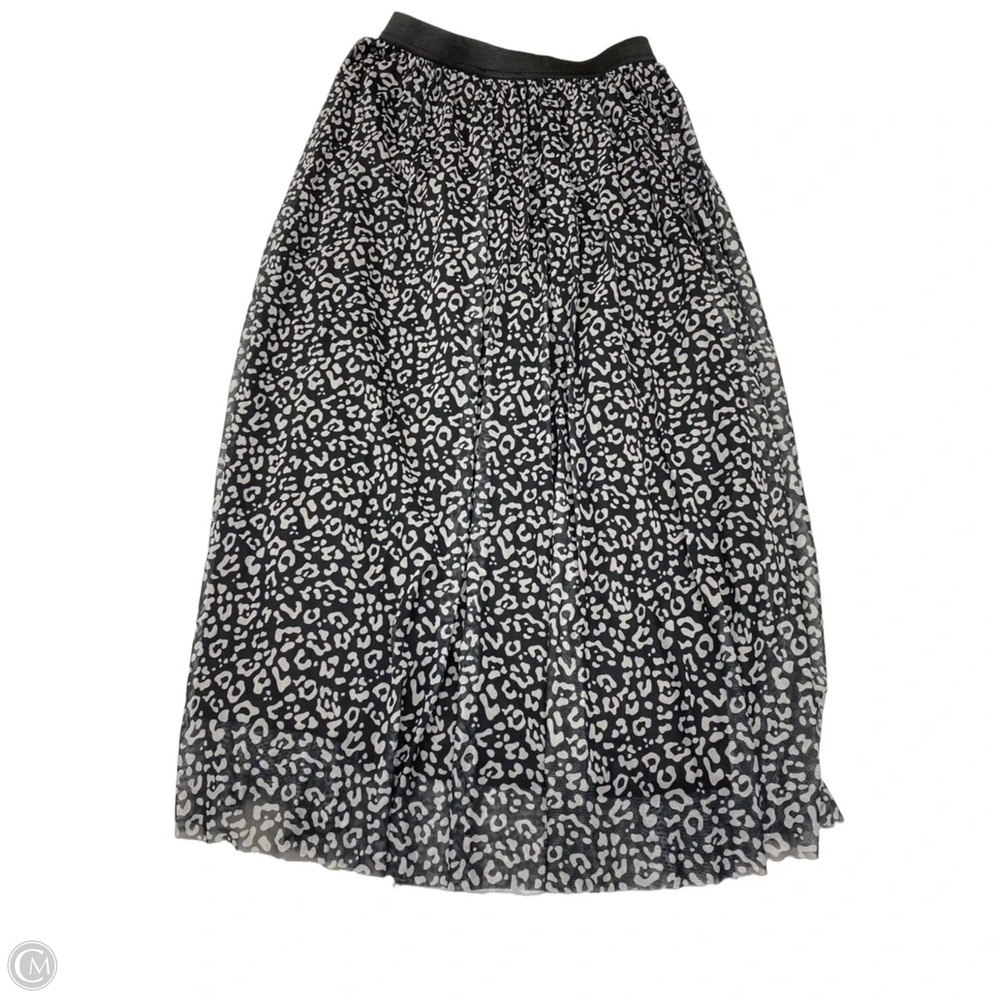 Skirt Maxi By Sincerely Jules In Black & Grey, Size: S
