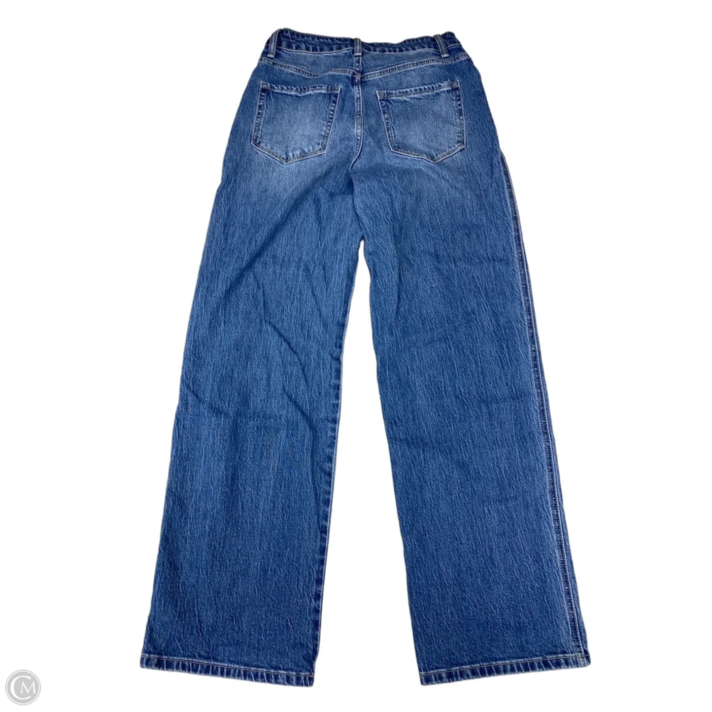 Jeans Wide Leg By Vici In Blue Denim, Size: 6