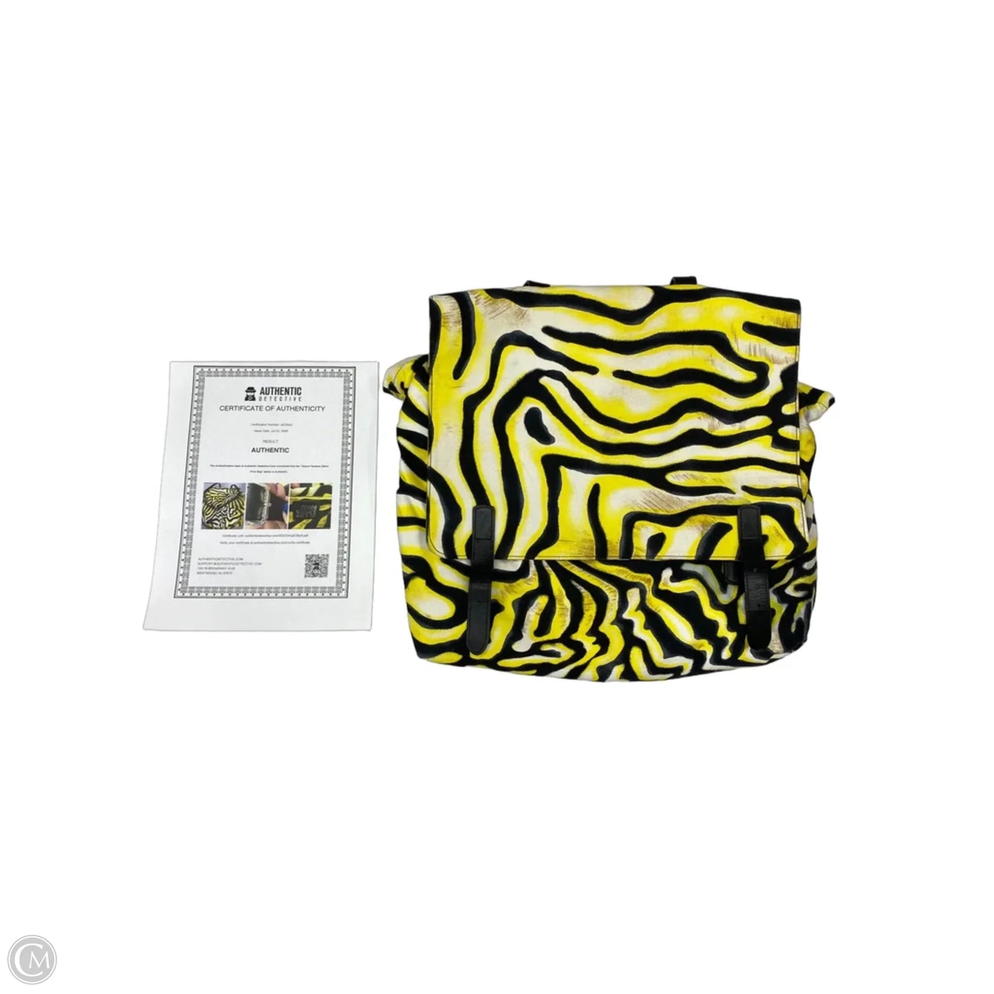 Backpack Luxury Designer By Versace, Size: Large