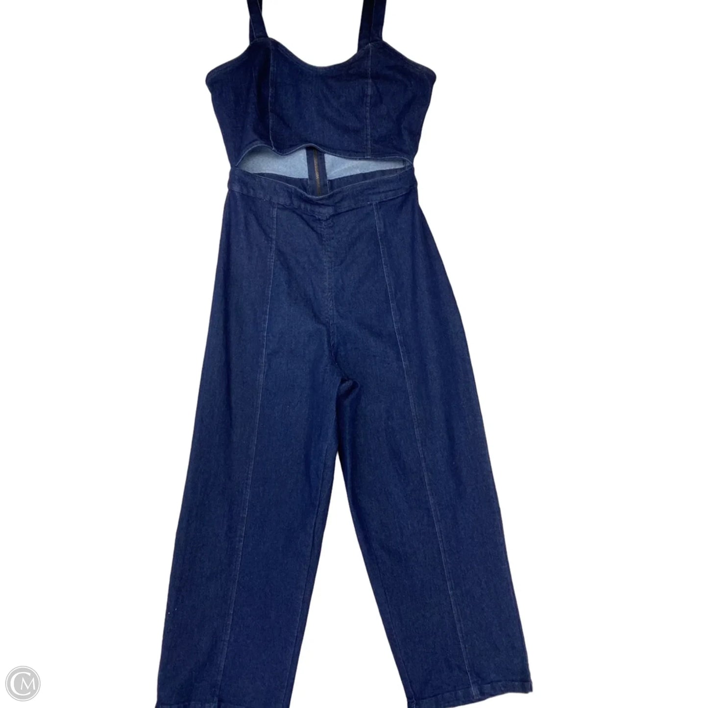 Overalls By Derek Heart In Blue Denim, Size: M