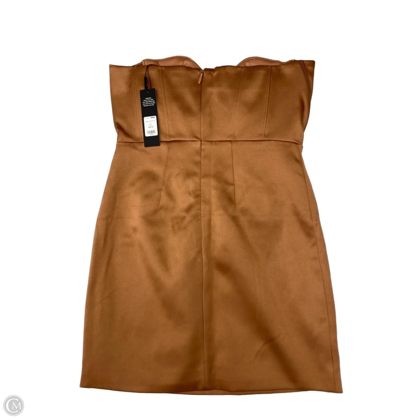 Dress Party Short By Fashion Nova In Brown, Size: M