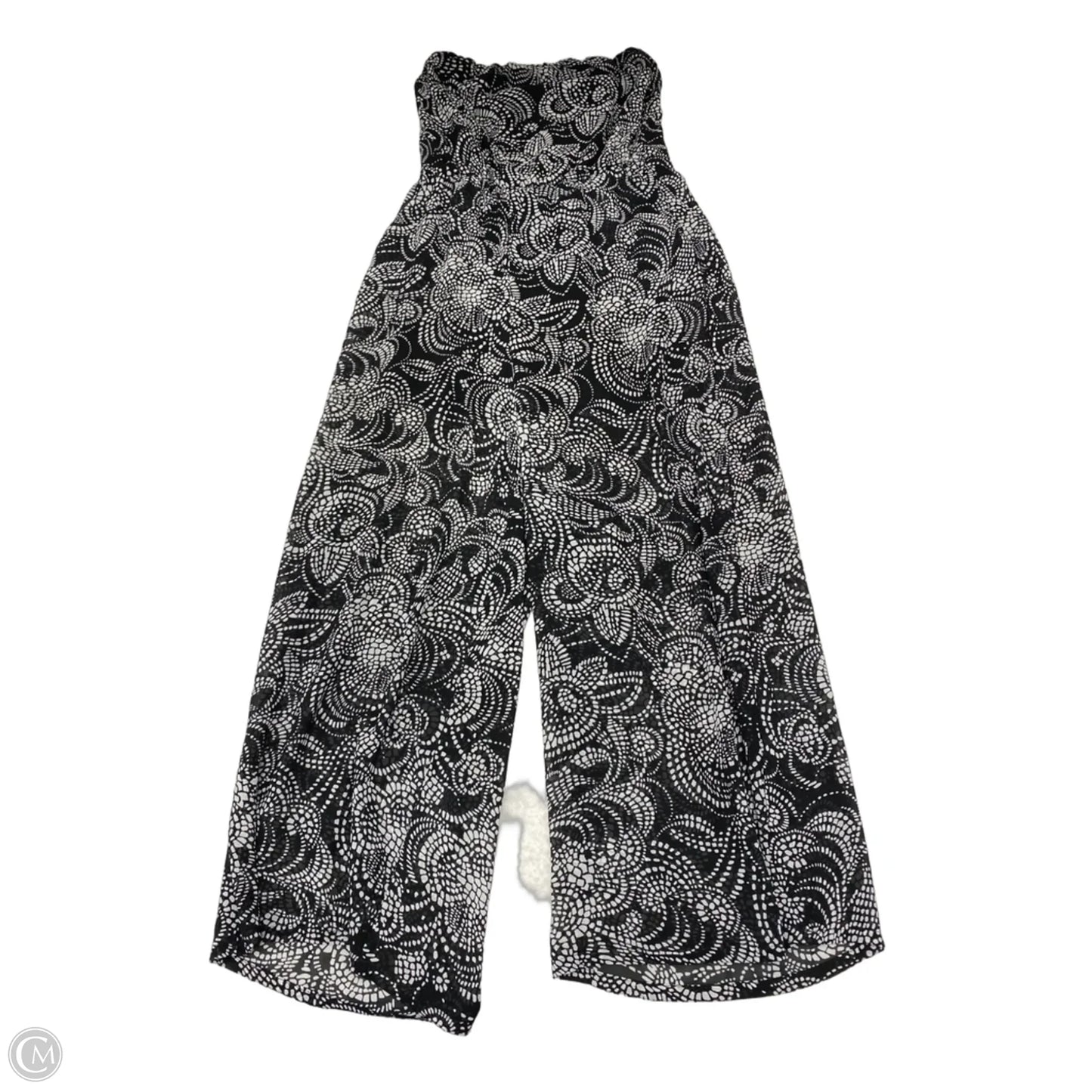 Jumpsuit By Xhilaration In Black & White, Size: S