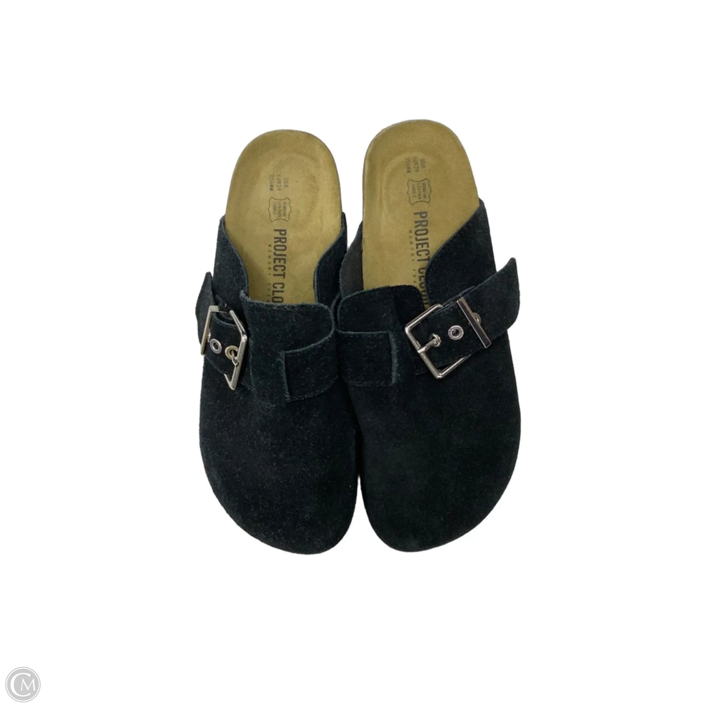 Shoes Flats By Clothes Mentor In Black, Size: 8