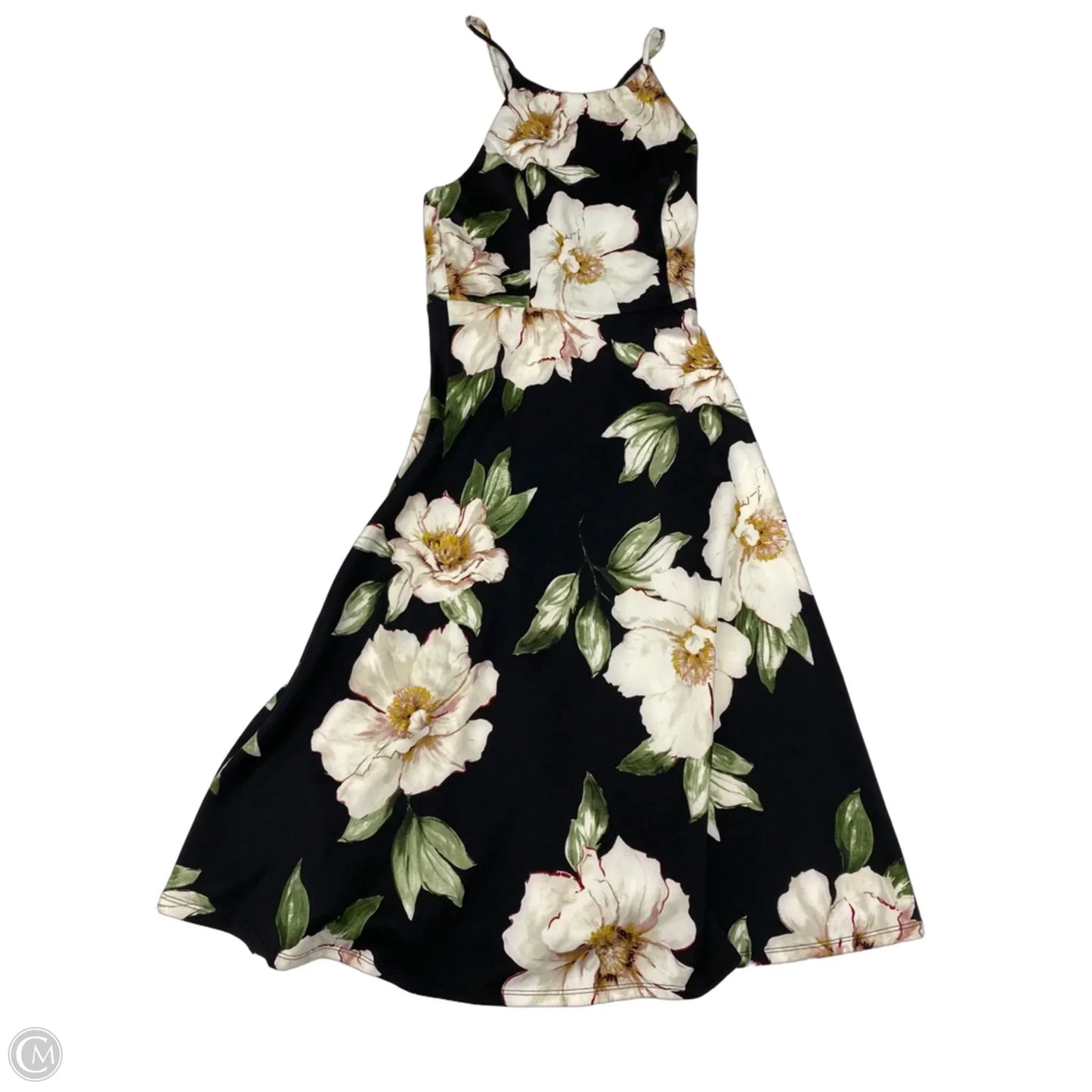Dress Casual Short By Monteau In Floral Print, Size: M
