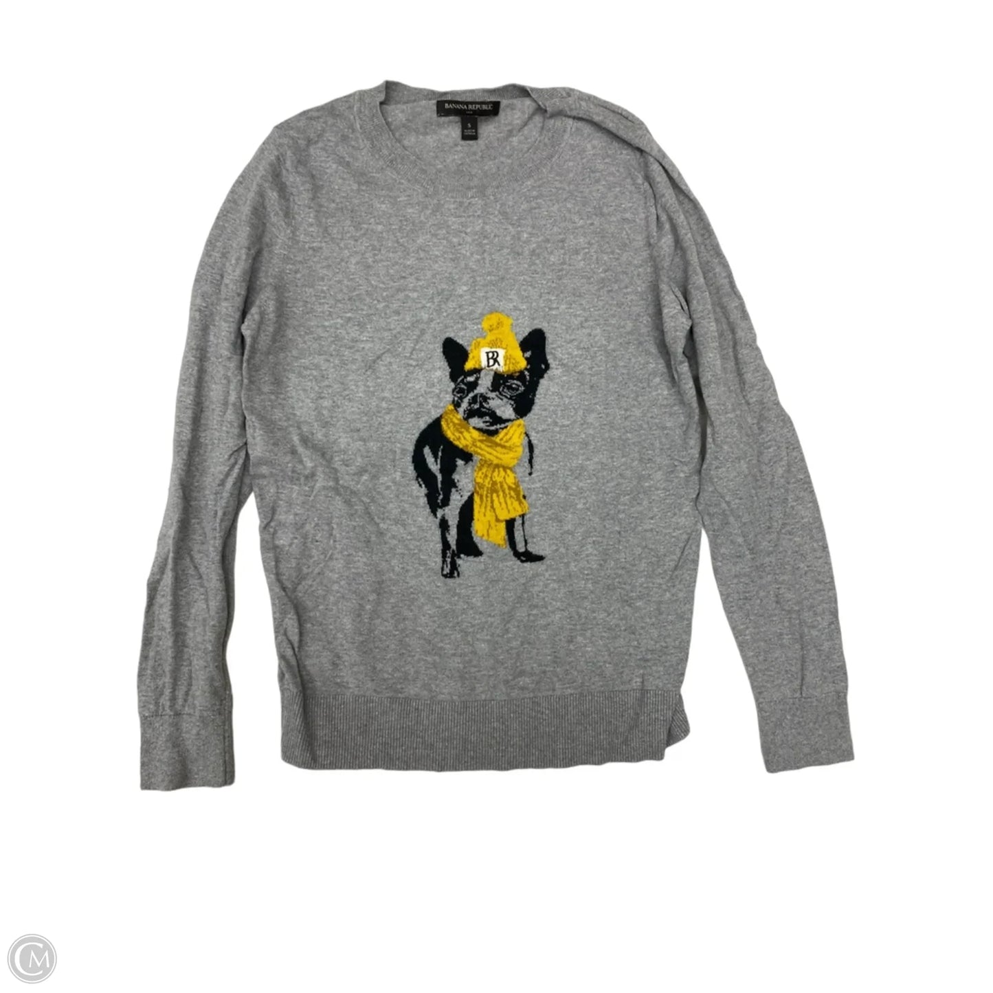 Sweater By Banana Republic In Grey, Size: S