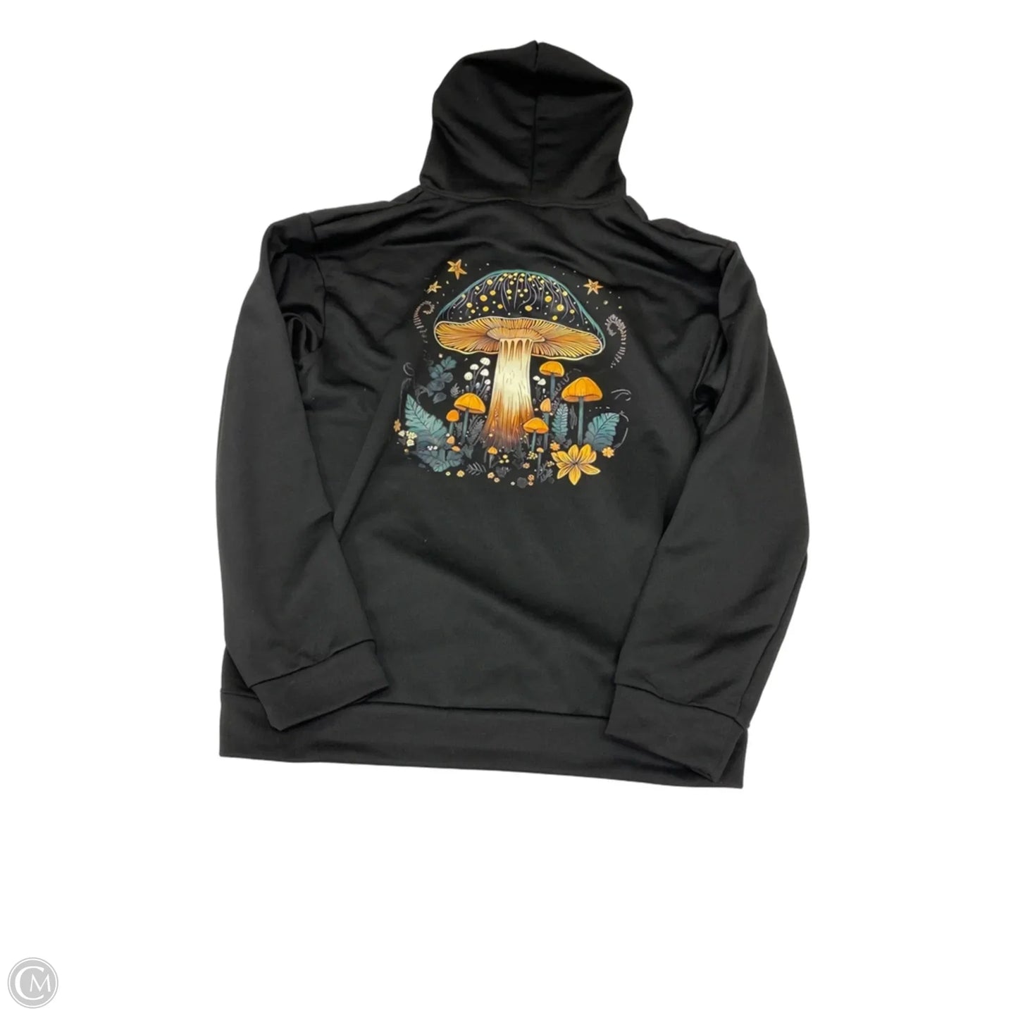 Sweatshirt Hoodie By Cme In Black, Size: M