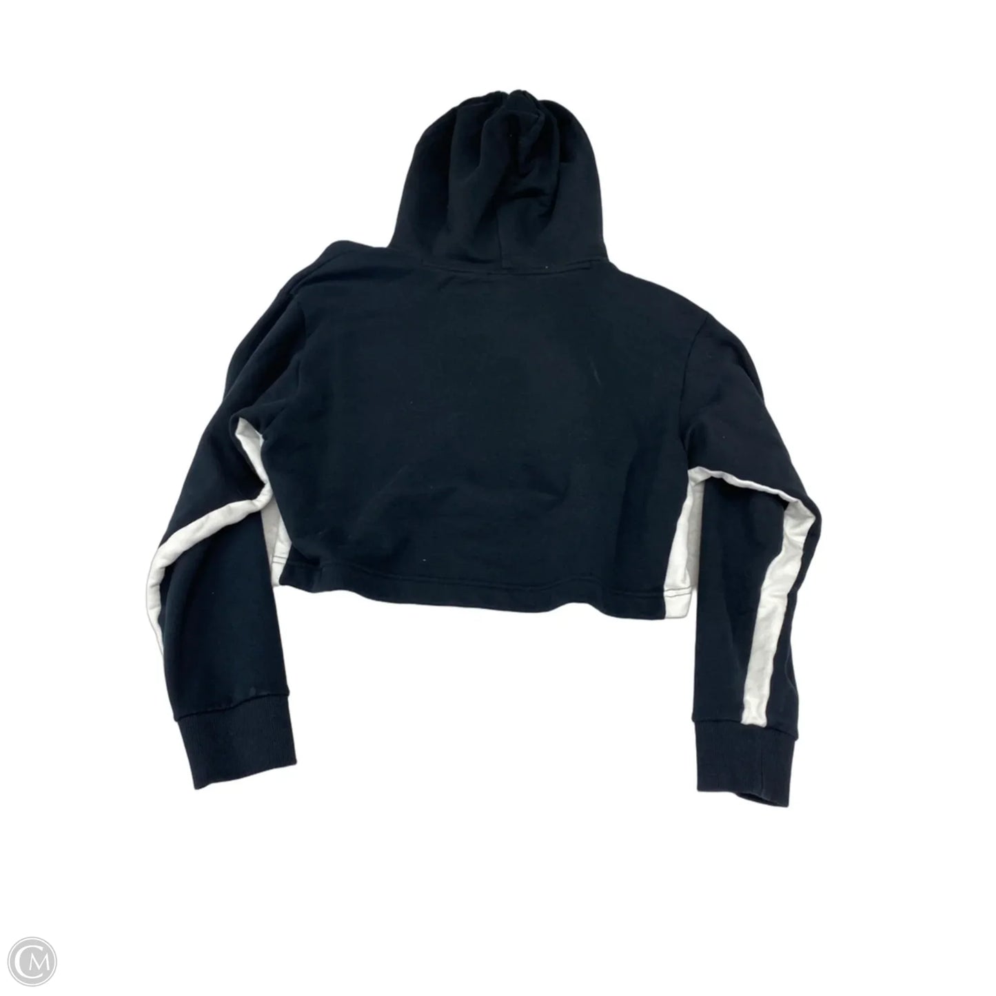 Athletic Sweatshirt Hoodie By Puma In Blue & White, Size: S