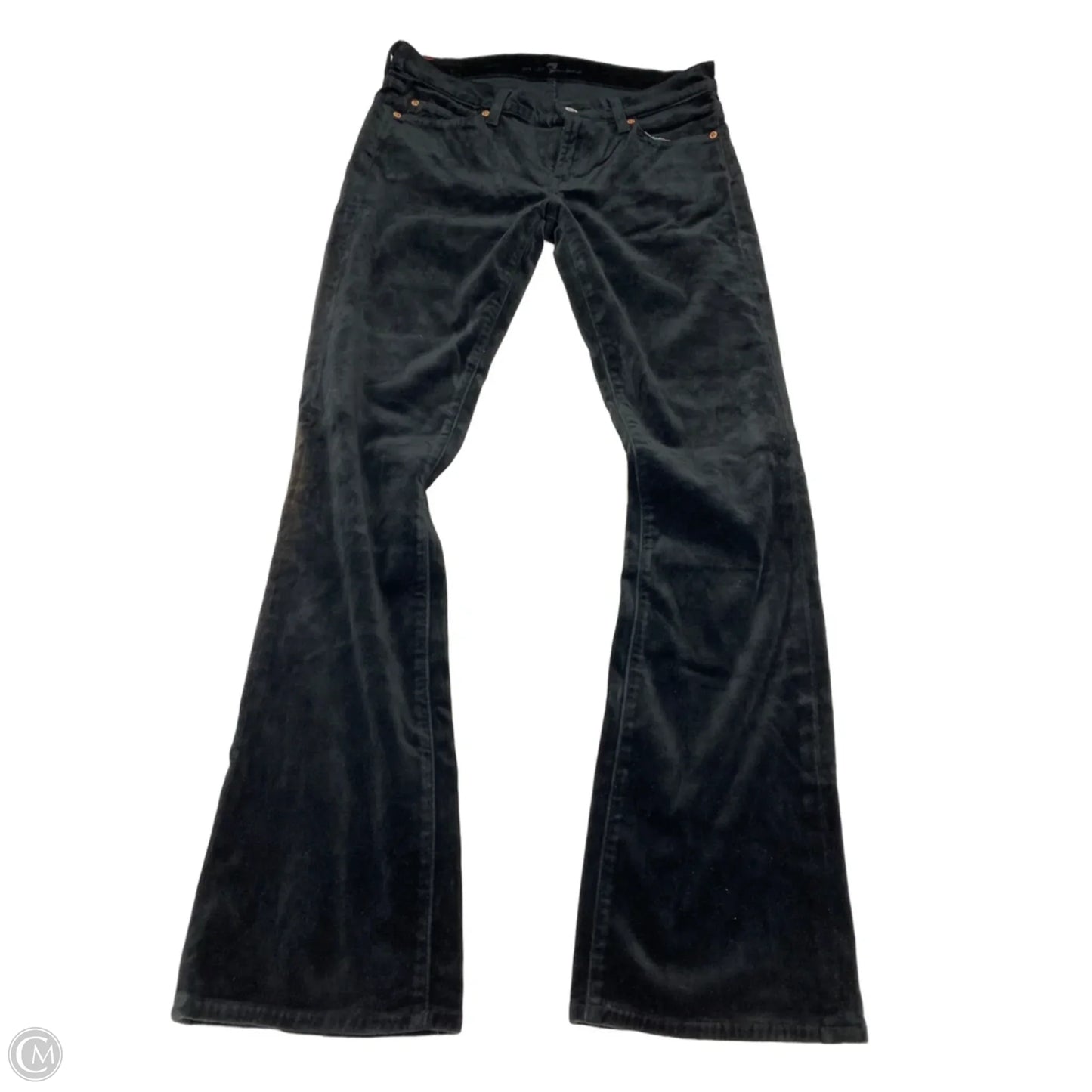 Pants Corduroy By 7 For All Mankind In Black, Size: 8
