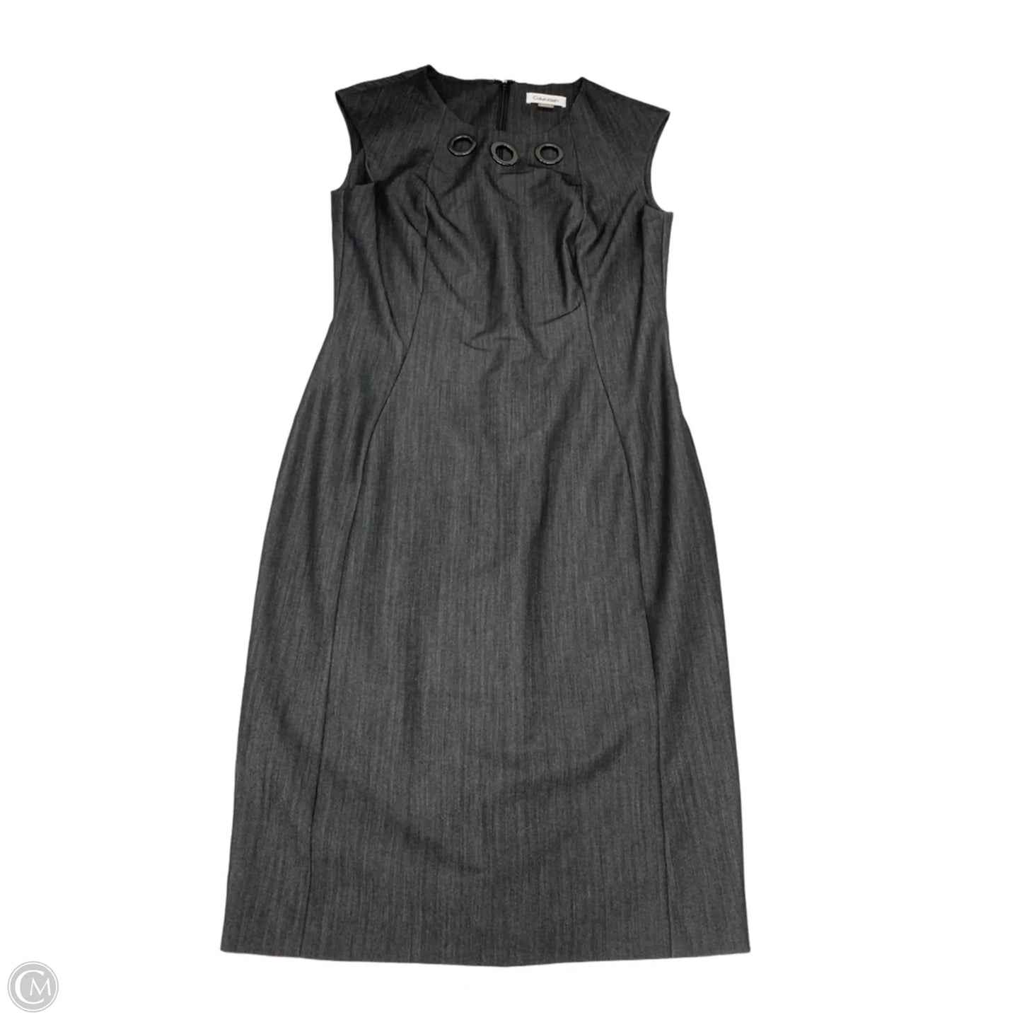 Dress Work By Calvin Klein In Black, Size: 4