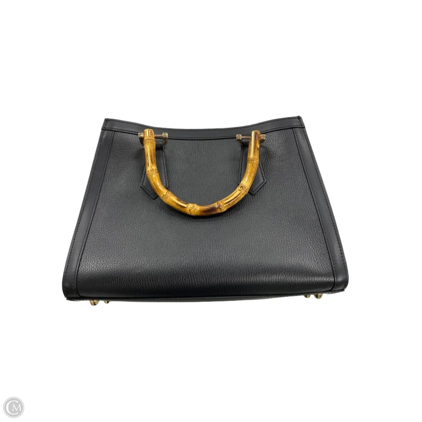 Handbag Leather By Cma, Size: Large