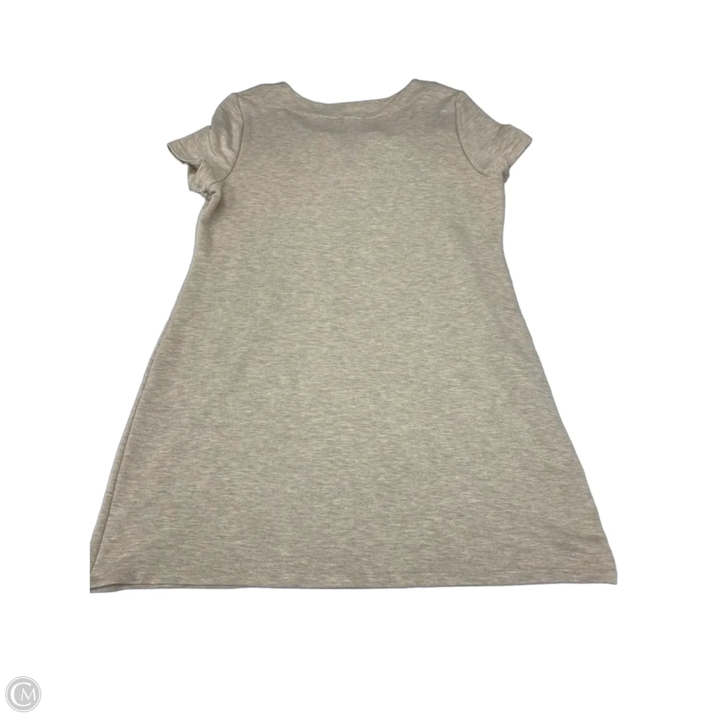 Dress Casual Short By Calvin Klein In Beige, Size: Xl